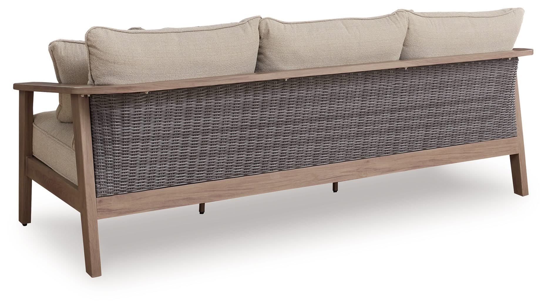 Harmony Headlands - Sofa With Cushion - Natural / Gray - Image 4
