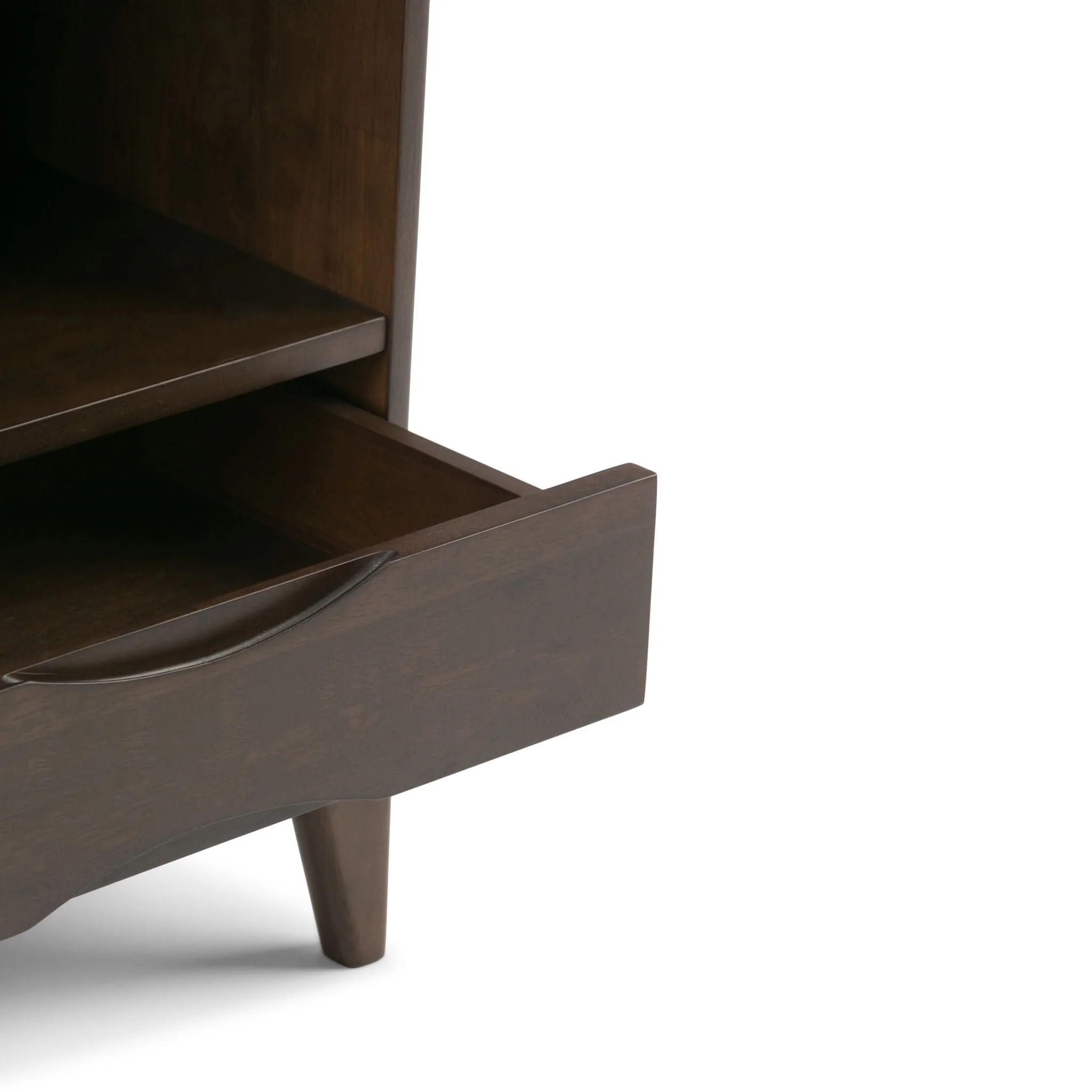 Harper - Bookcase With Storage - Walnut Brown - Image 3