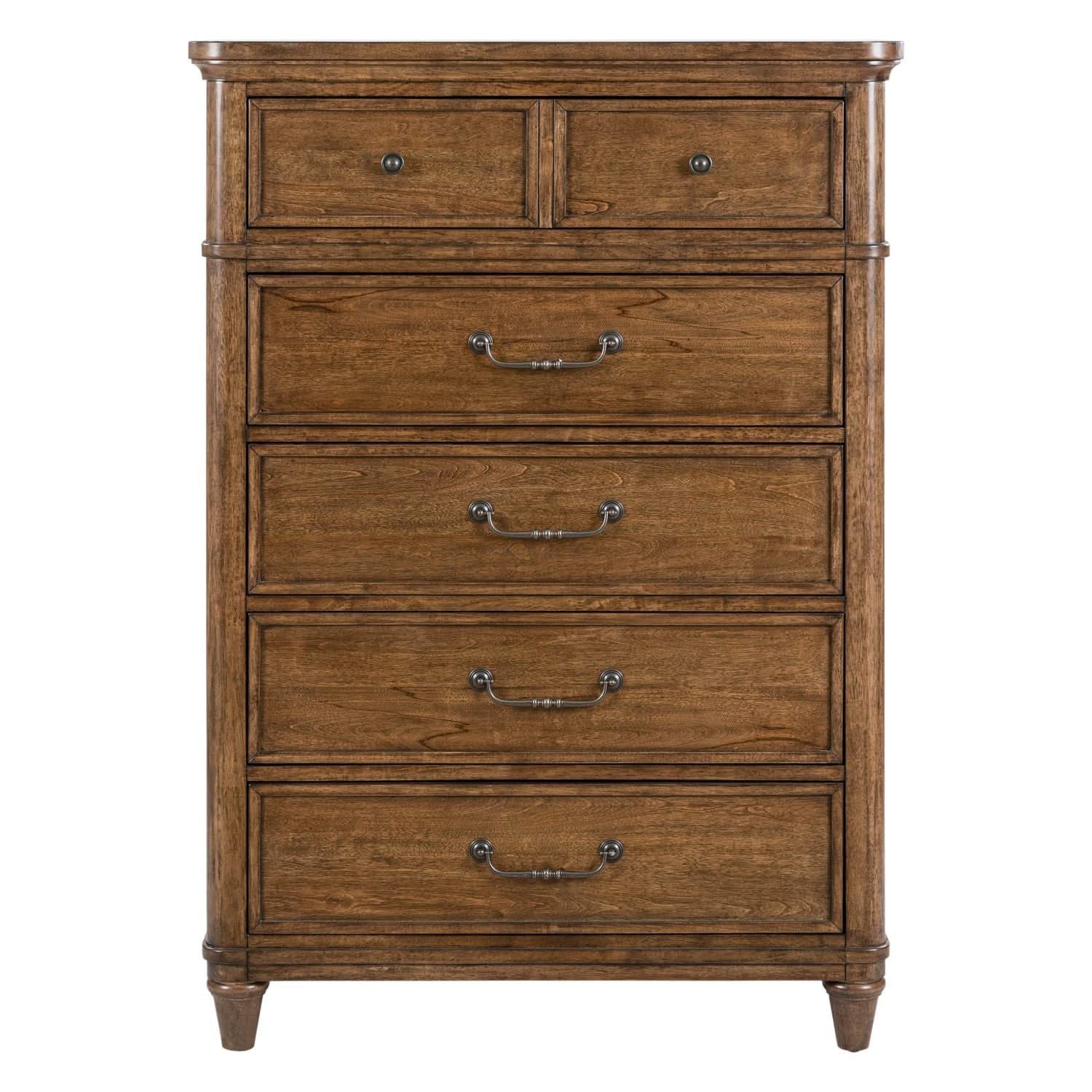 Harrison Heights - 5 Drawer Chest - Sienna - Image 3