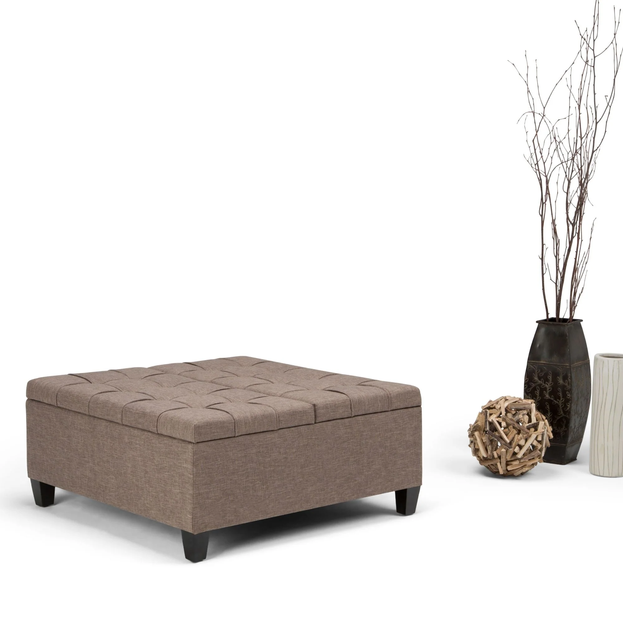 Harrison - Upholstered Coffee Table Storage Ottoman - Image 110