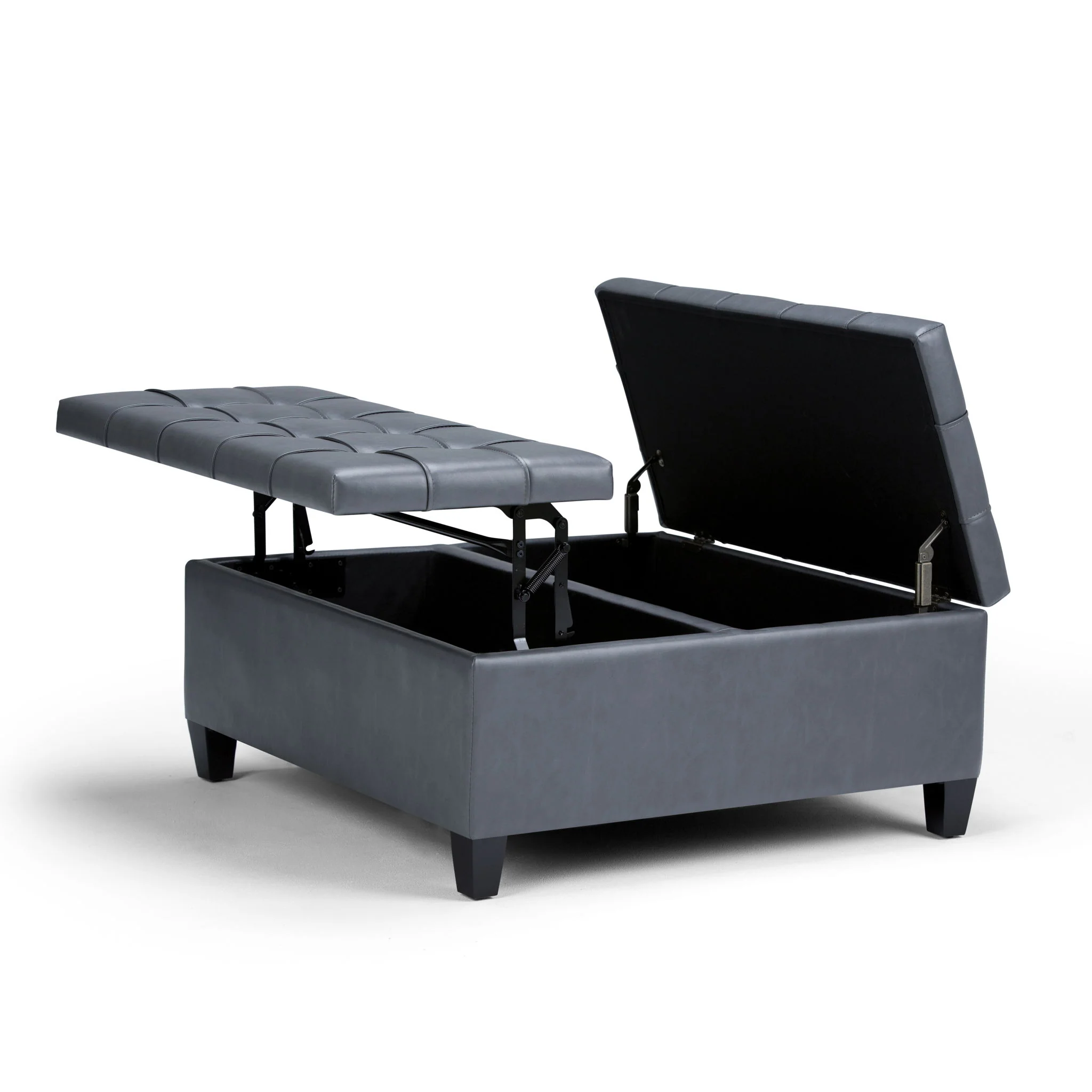 Harrison - Upholstered Coffee Table Storage Ottoman - Image 19