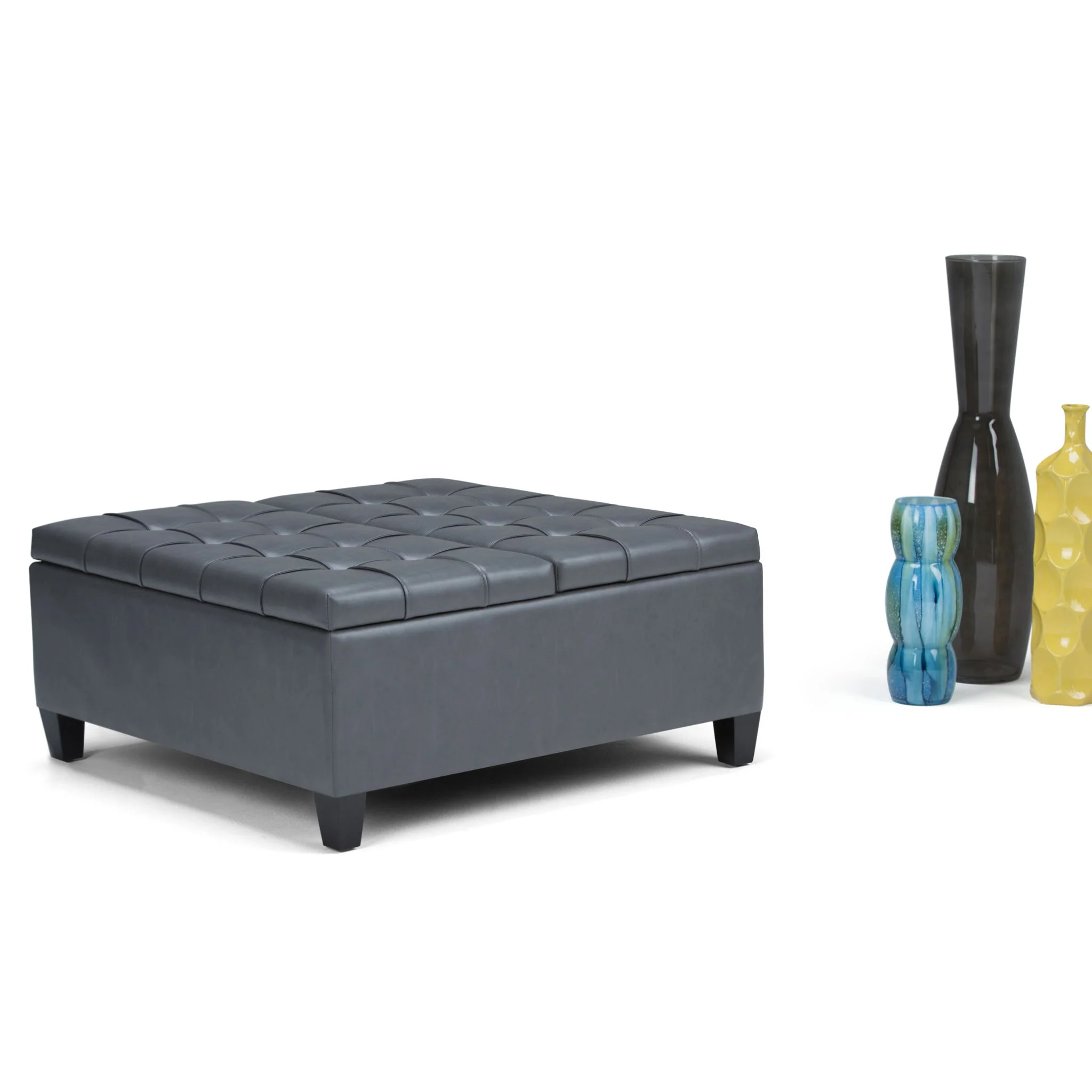 Harrison - Upholstered Coffee Table Storage Ottoman - Image 68