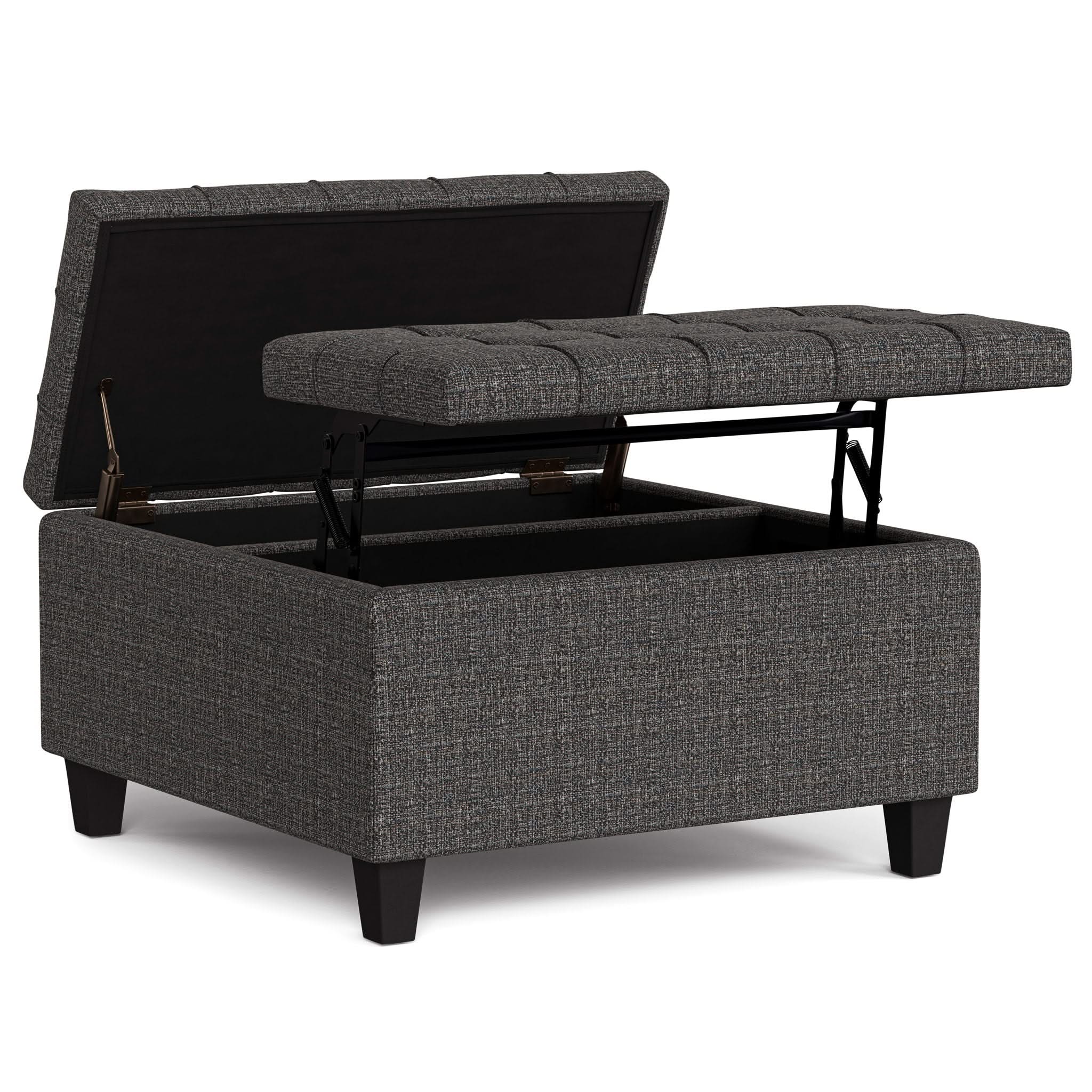 Harrison - Upholstered Coffee Table Storage Ottoman - Image 83