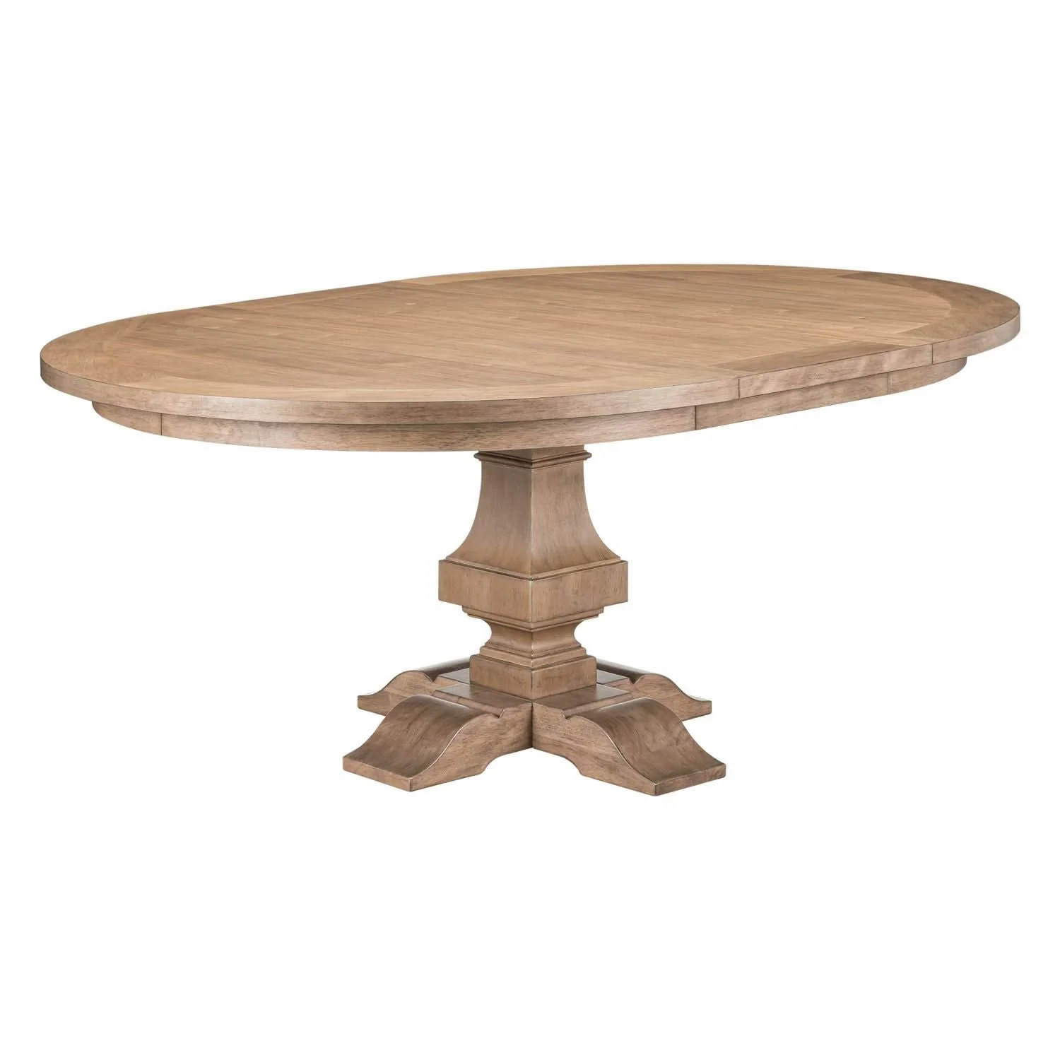 Haven Hills - Pedestal Table - Camel Beige - Image 2