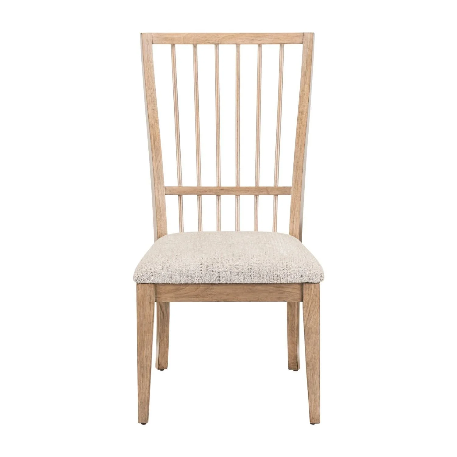 Haven Hills - Spindle Back Side Chair - Camel Beige - Image 3