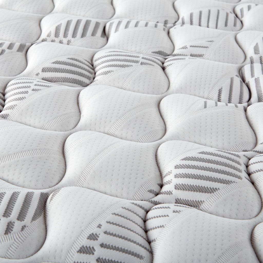 Hayes Twin Firm Tight Top Hybrid Mattress White - Image 3