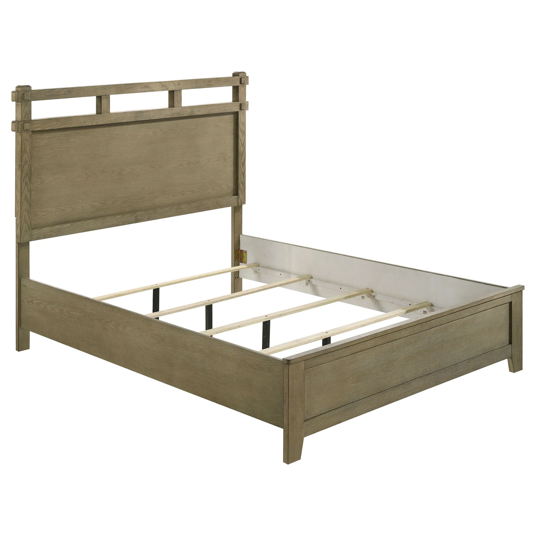 Hazlewood 4-piece Queen Bedroom Set Vineyard Oak - Image 3