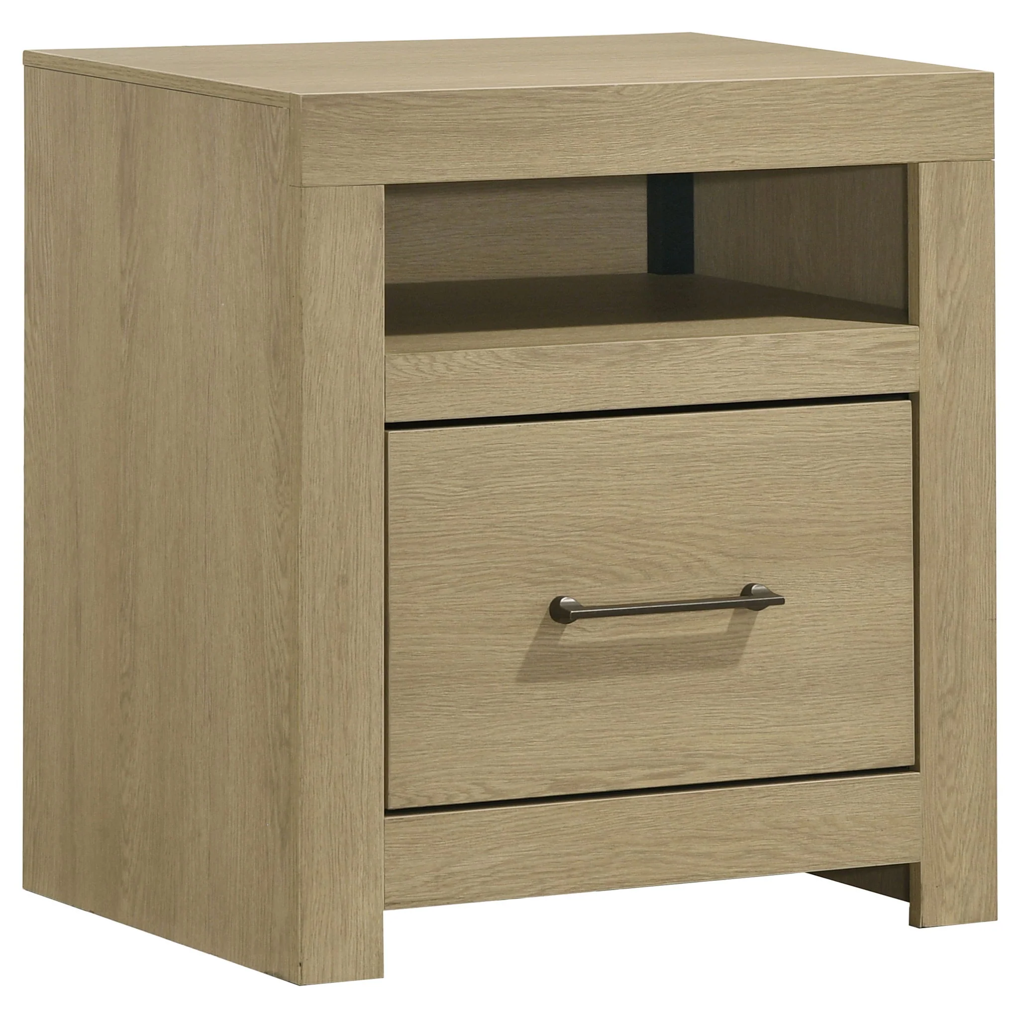Hendricks 4-piece California King Bedroom Set Light Oak - Image 2