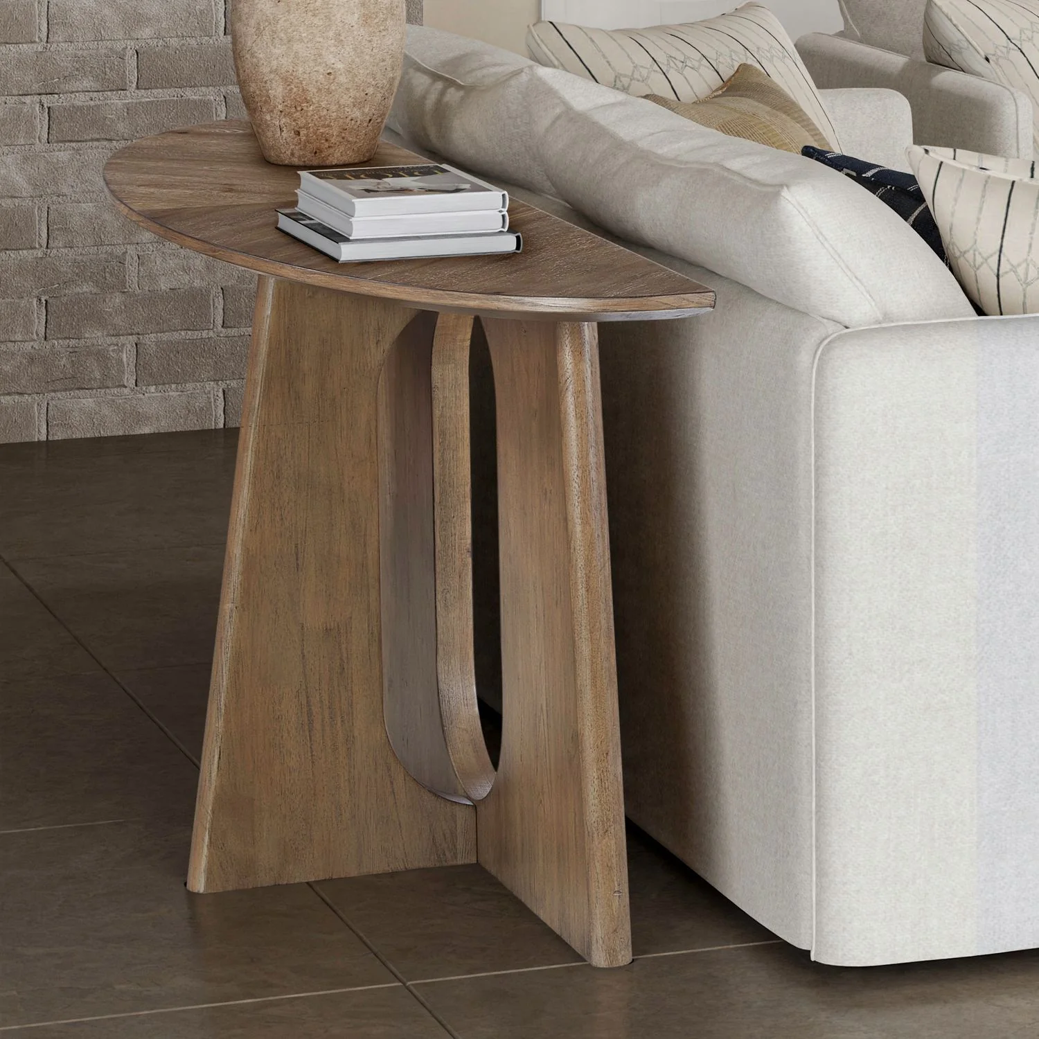 Hendrix Place - Demilune Table - Image 2