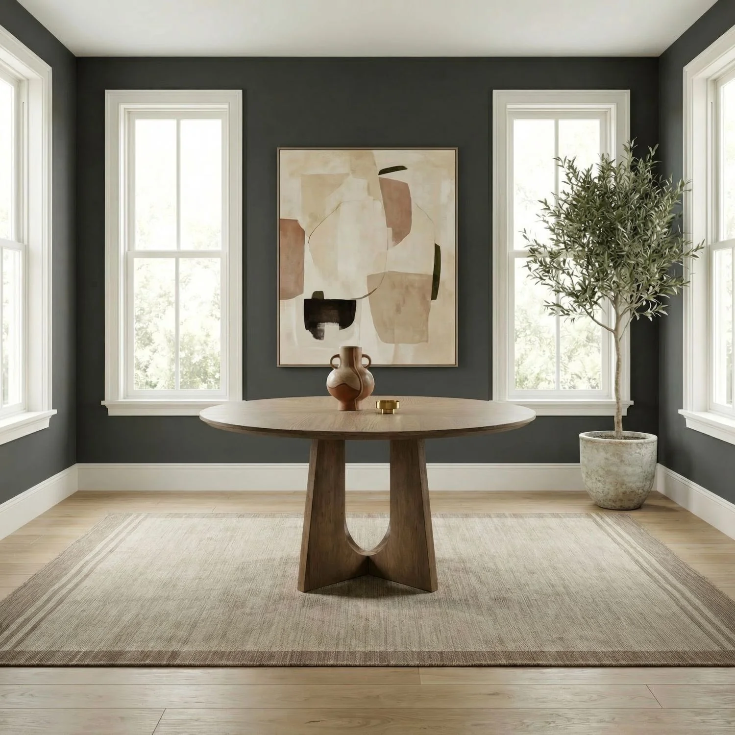 Hendrix Place - Pedestal Table - Natural