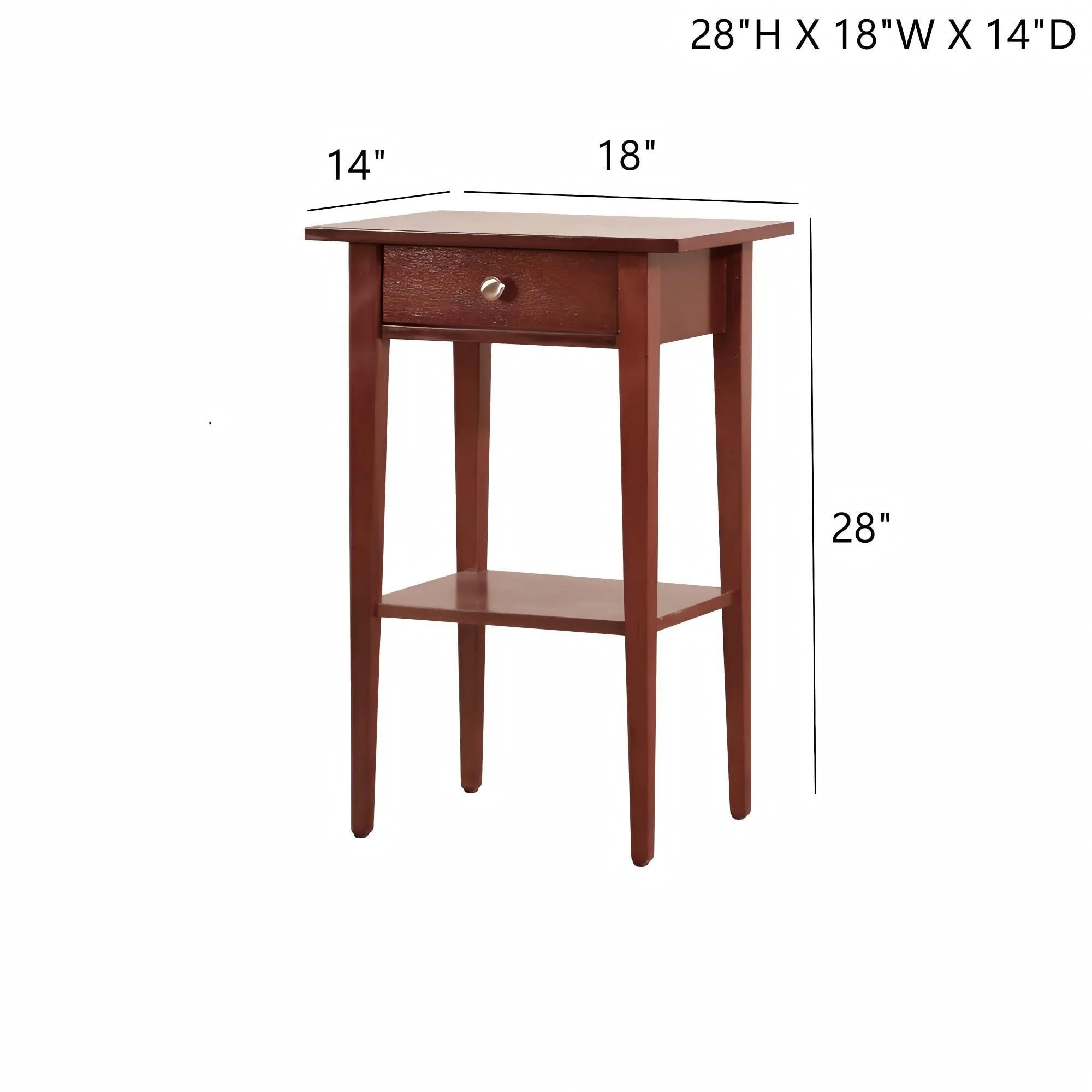 High Quality Wood Nightstand - Image 10