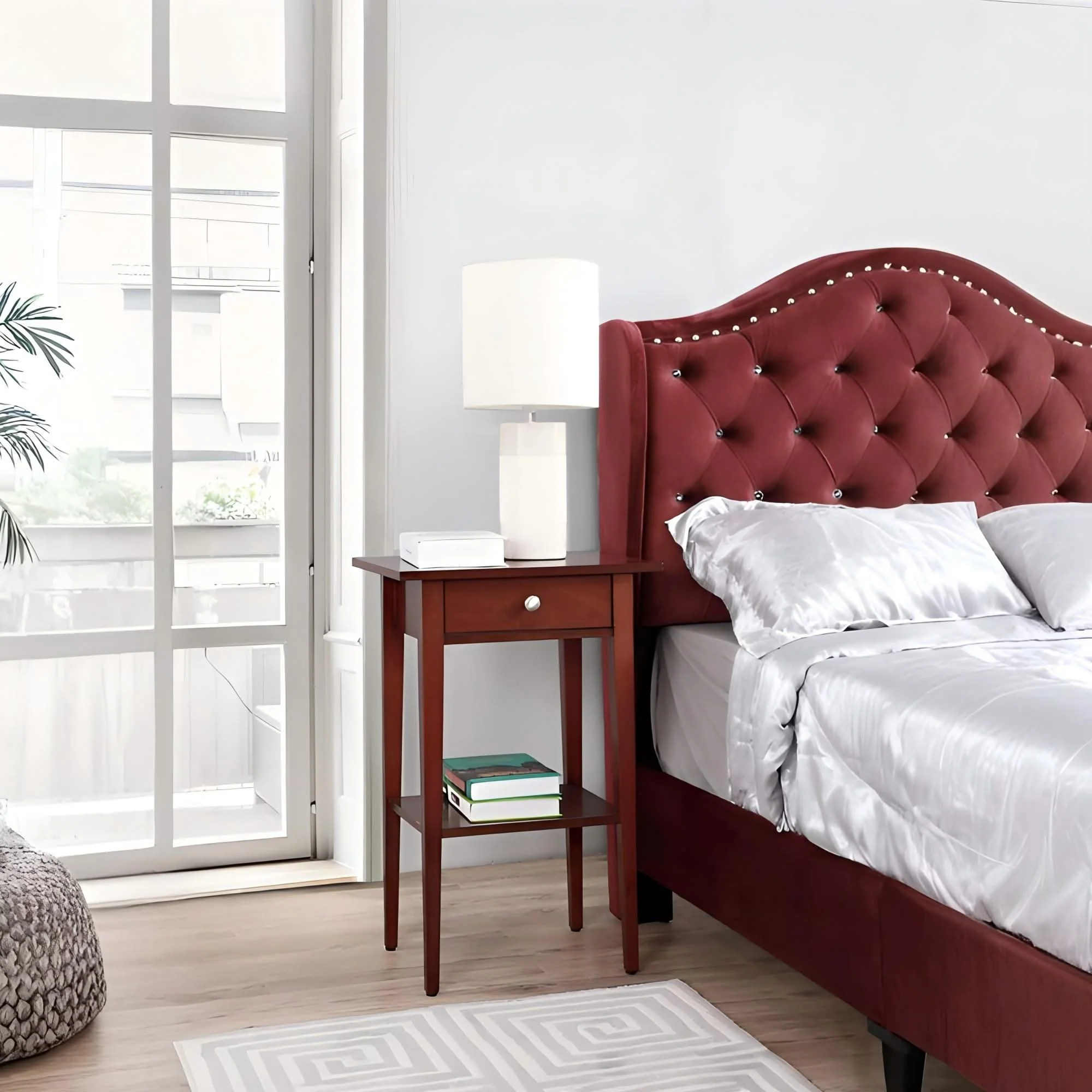 High Quality Wood Nightstand - Image 19