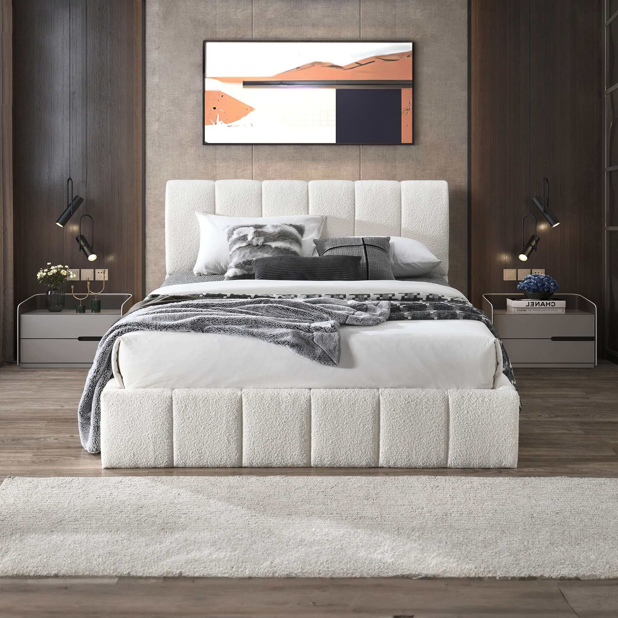 Hilar - Elegant Design Platform Bed - Image 4