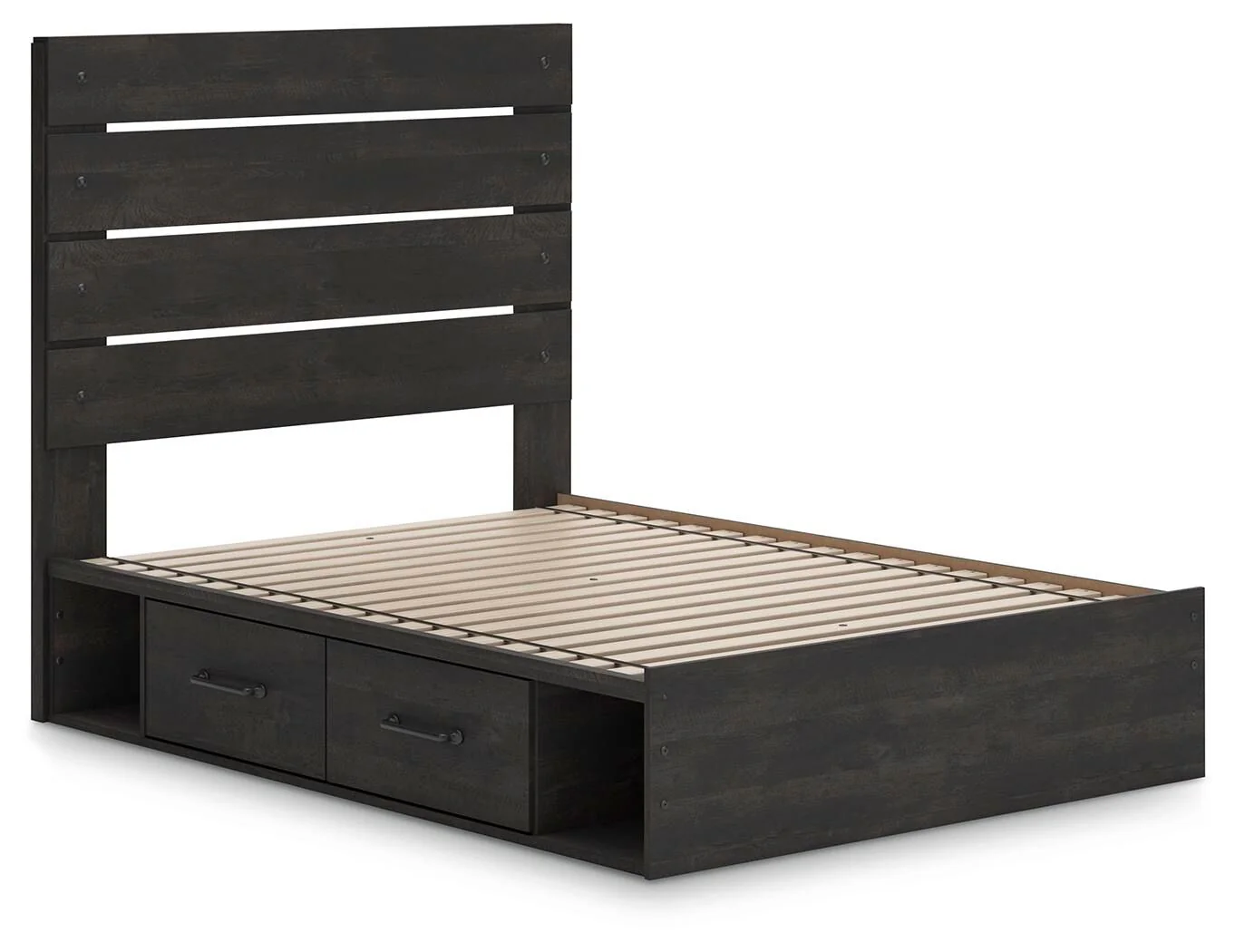 Hollivern - Panel Bed With Storage - Image 4