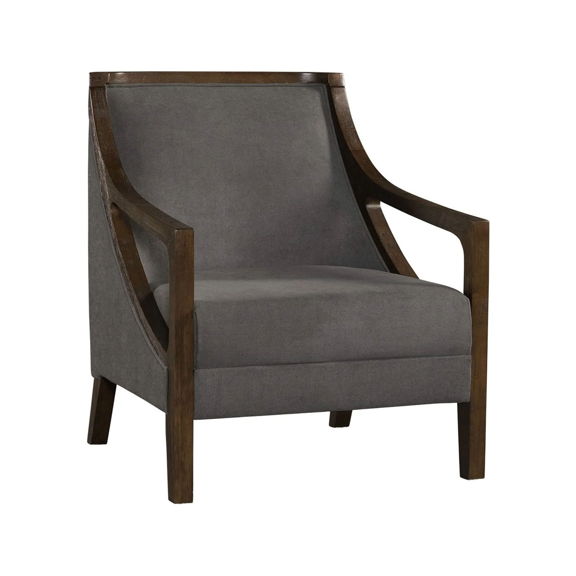 Hopkins - Accent Chair With Brown Frame - Image 2