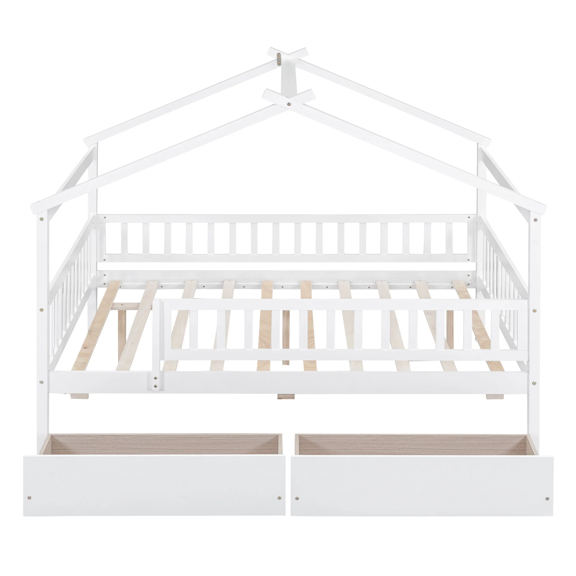 House Bed With 2 Drawers - Image 10