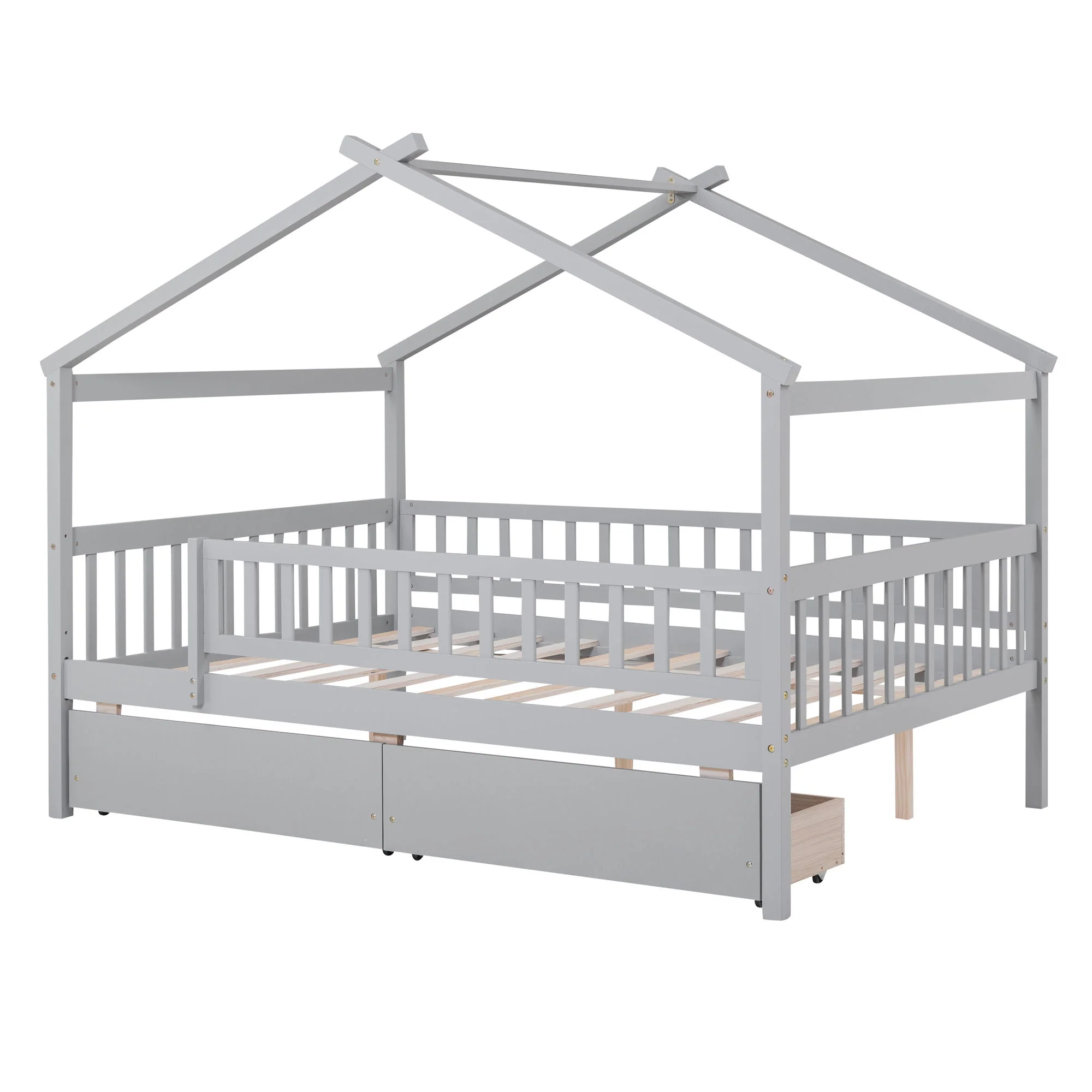House Bed With 2 Drawers - Image 17