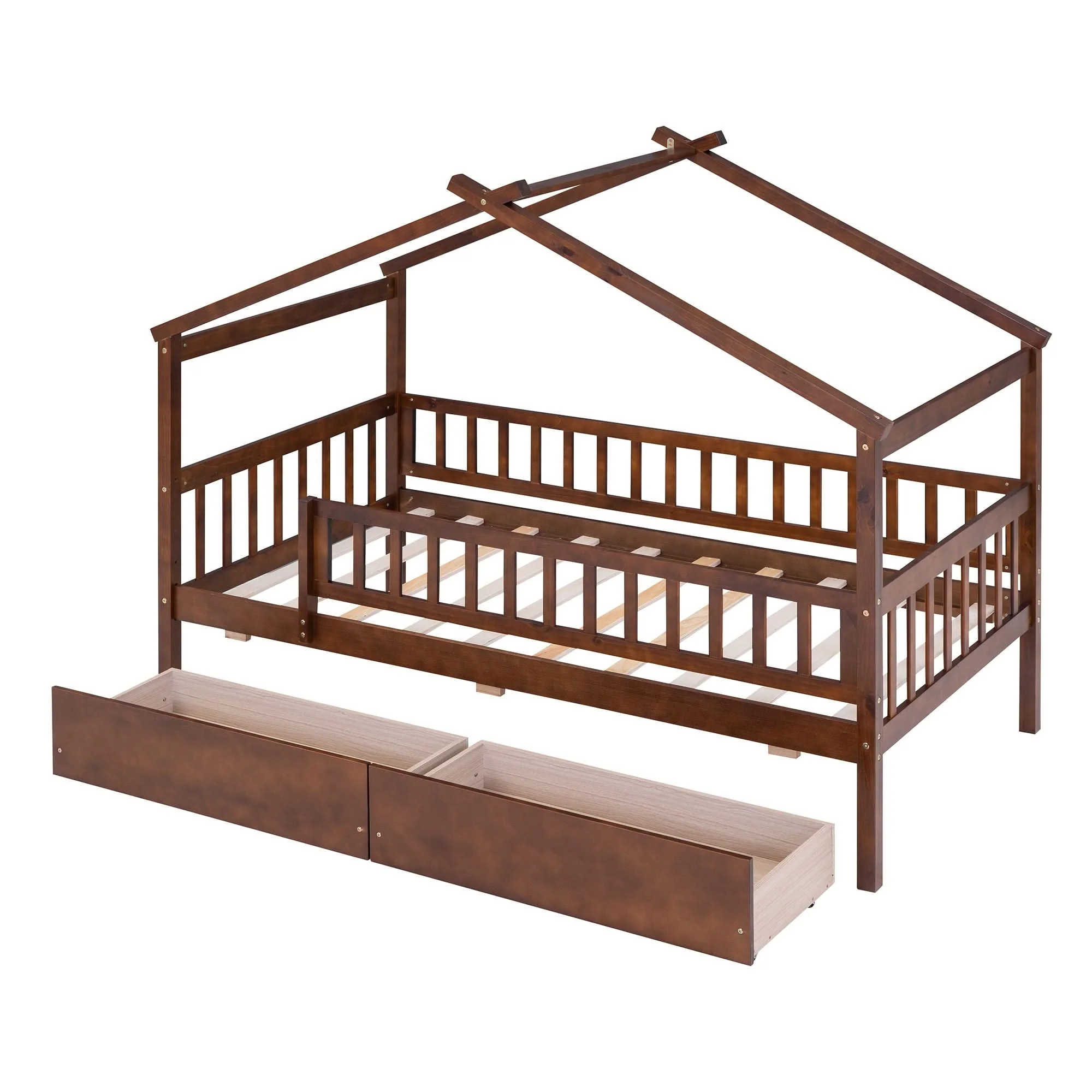 House Bed With 2 Drawers - Image 18