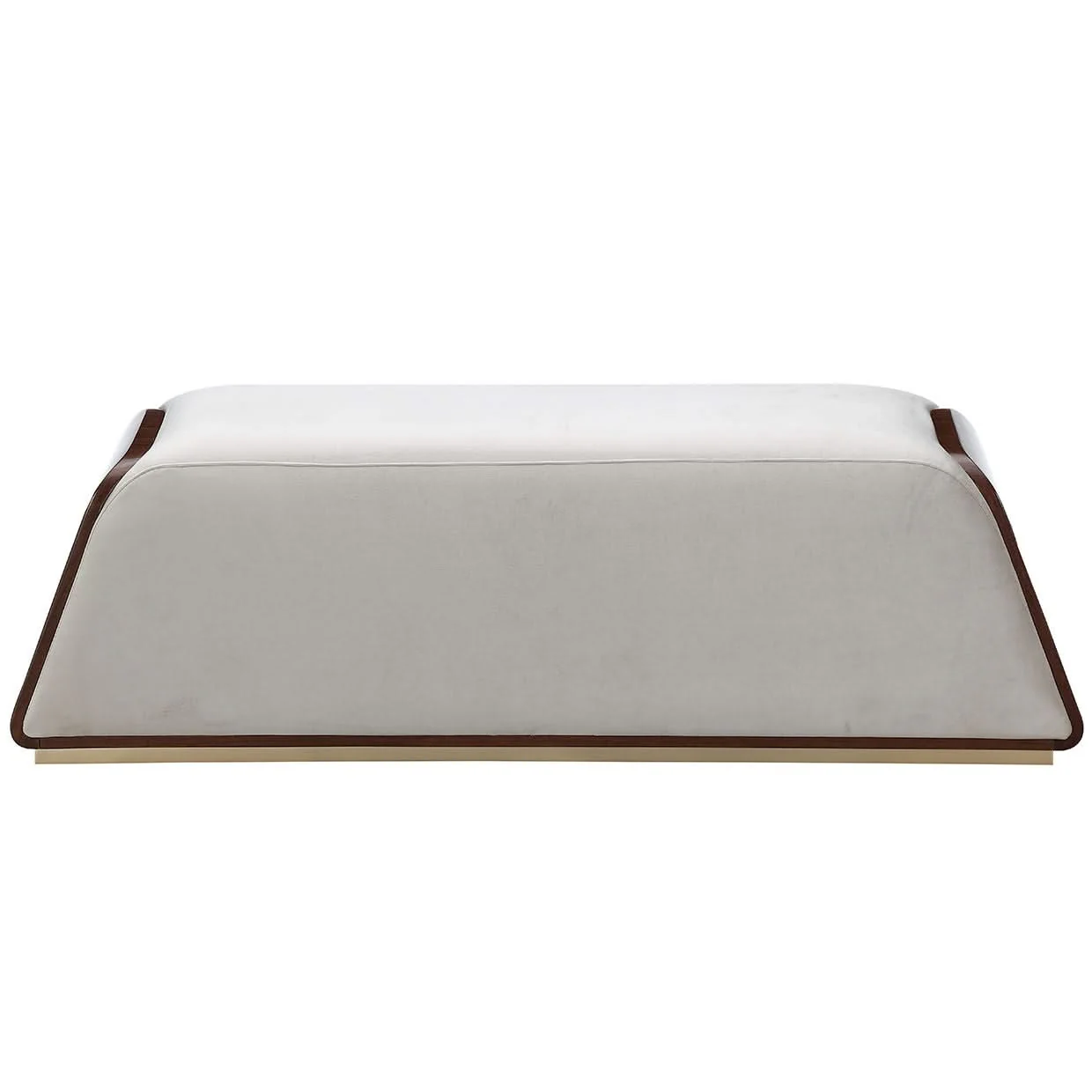 Houston - Accent Bench - Porcini / Walnut - Image 4