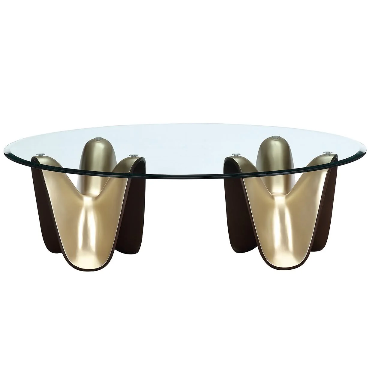 Houston - Cocktail Table - Brushed Gold - Image 2