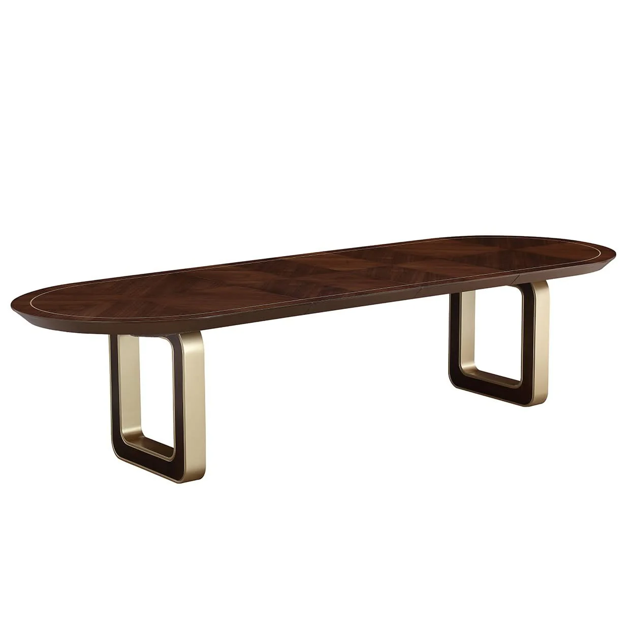 Houston - Oval Dining Table - Walnut - Image 2