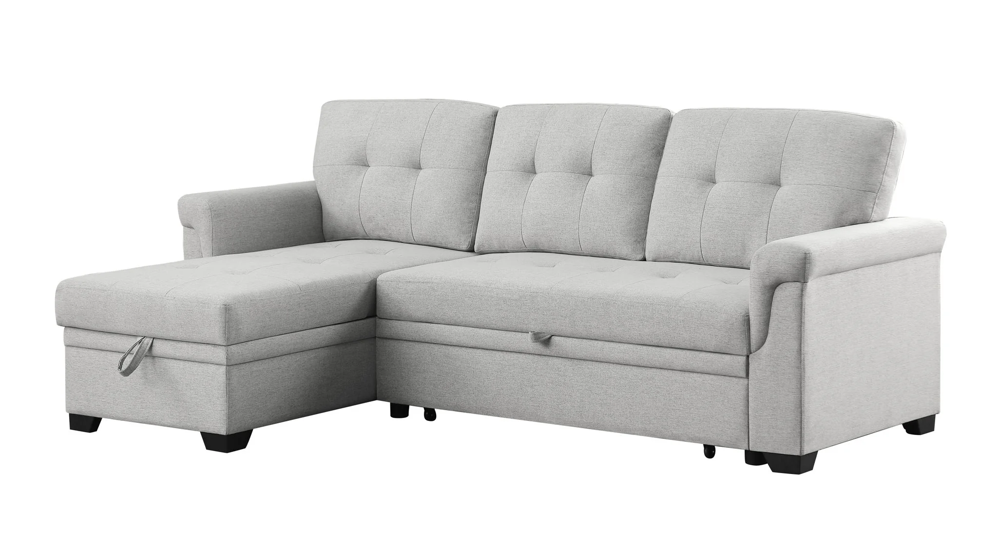 Hunter - Reversible Sleeper Sectional Sofa With Storage Chaise - Image 2