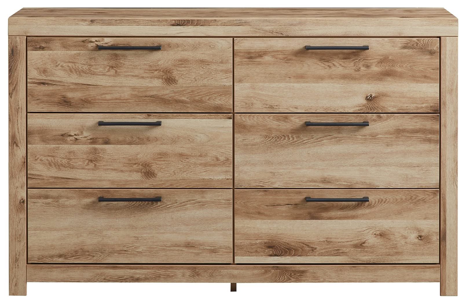 Hyanna - Six Drawer Dresser - Tan Brown - Image 2