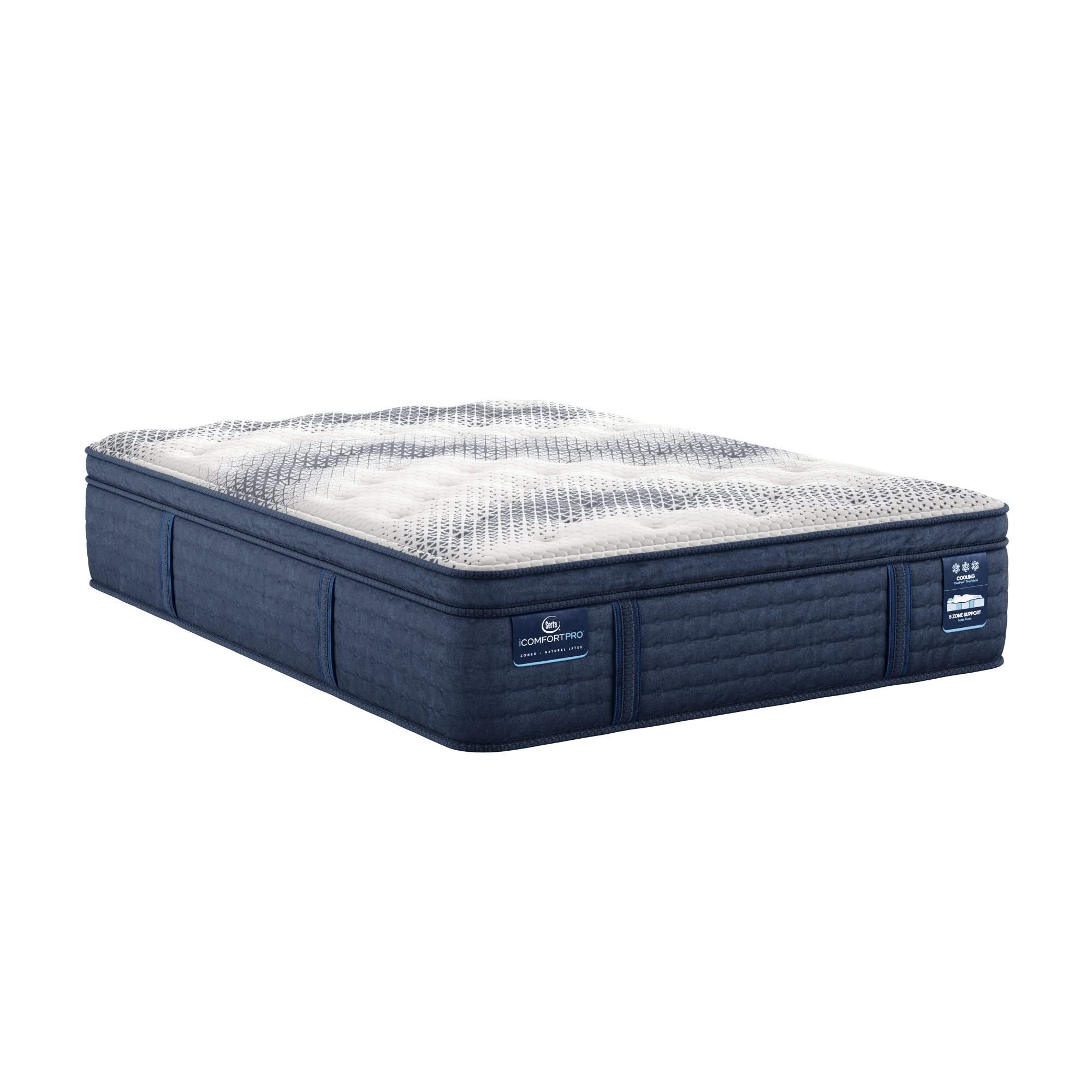 iComfortPro - 16" Buckingham Latex Foam Plush Pillow Top Mattress - Image 3