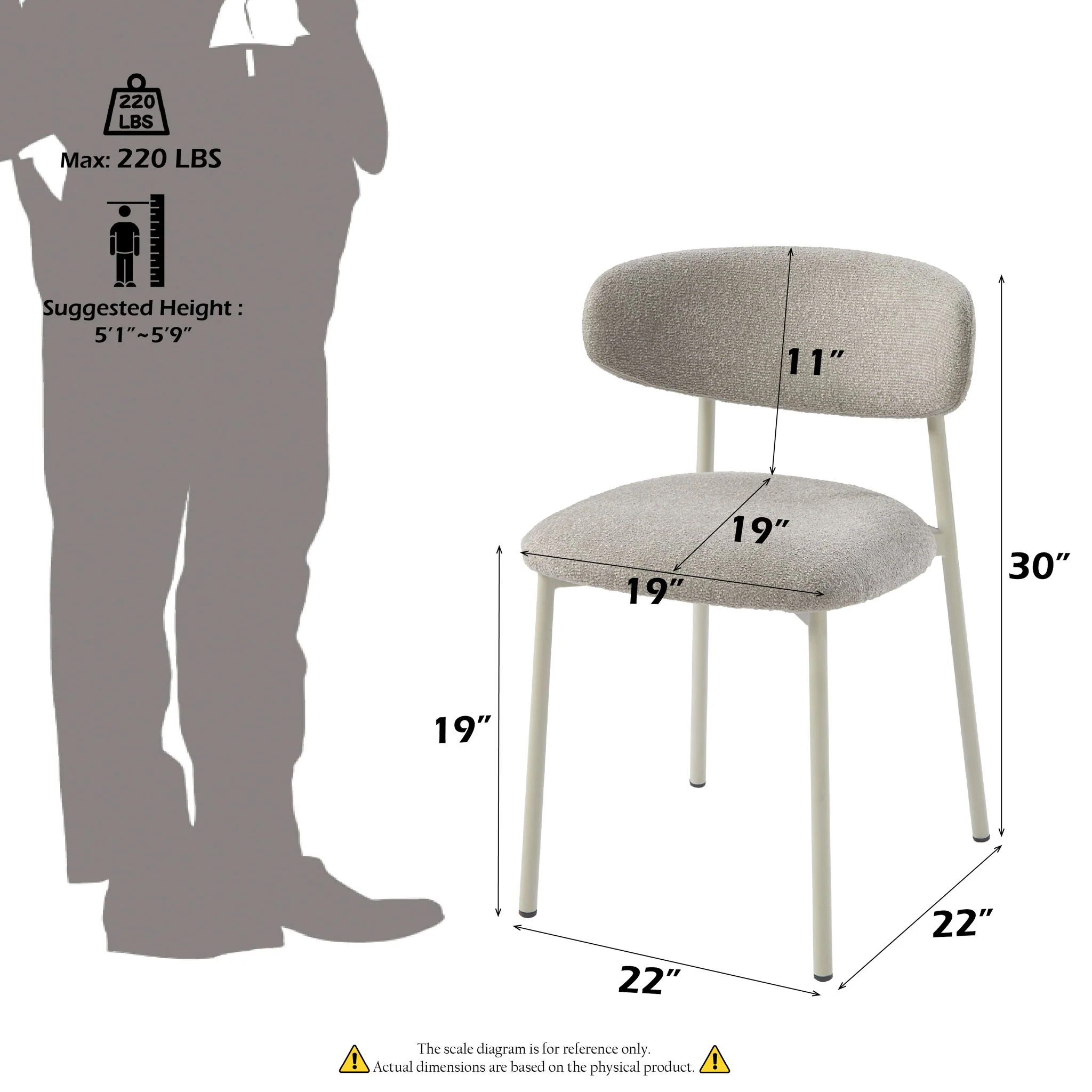 Ingram - Side Chair (Set of 2) - Light Gray - Image 3