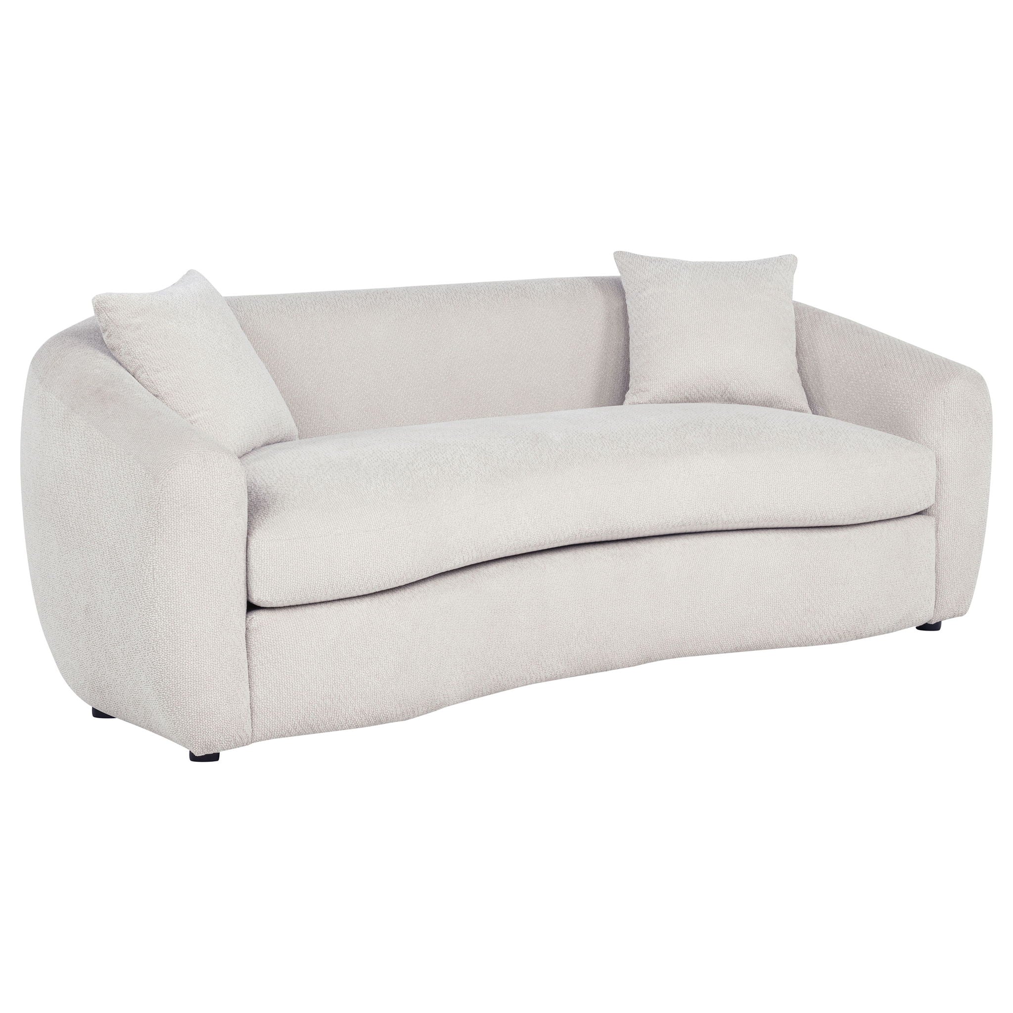 Isabella 2-piece Fabric Upholstered Sofa Set Sand - Image 3