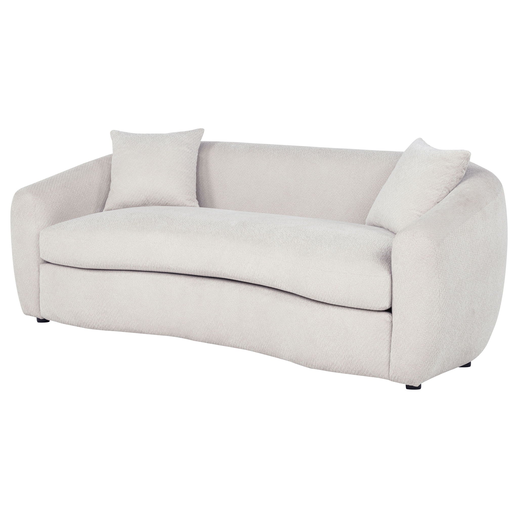 Isabella Fabric Upholstered Sofa Sand - Image 4