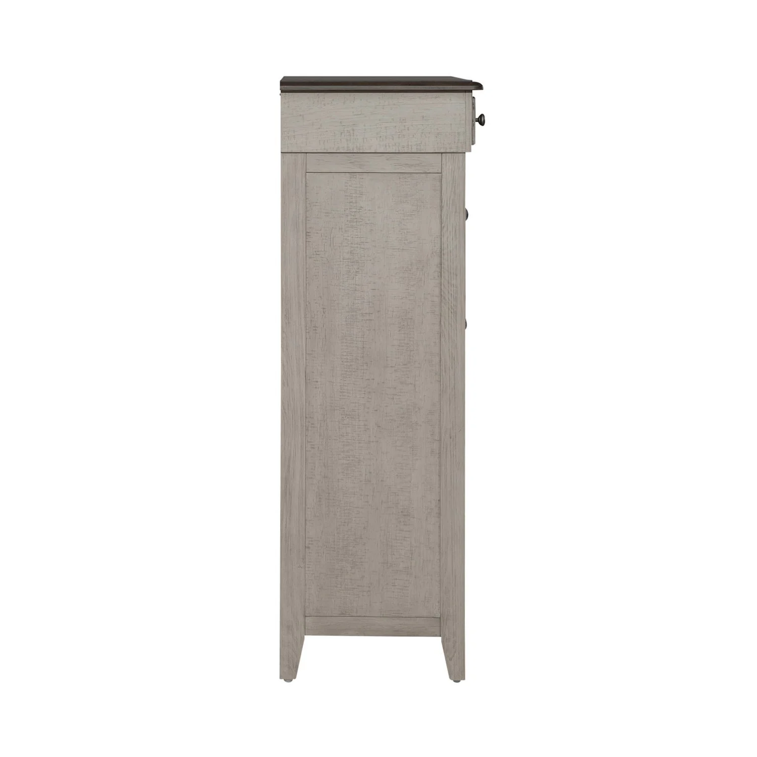 Ivy Hollow - 5 Drawer Chest - Weathered Linen / Dusty Taupe - Image 3