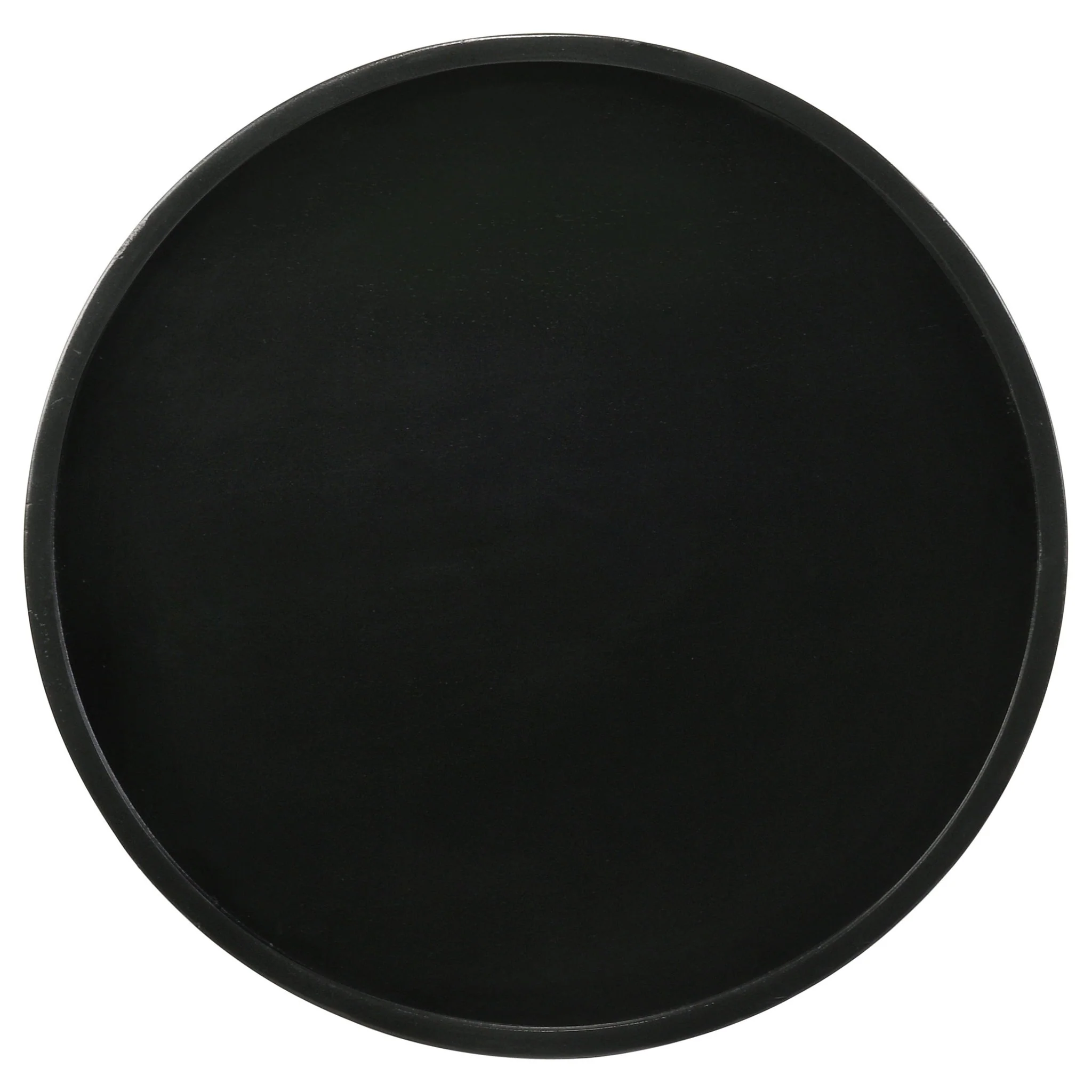 Ixia Round Solid Mango Wood Accent Side Table Black Stain - Image 4