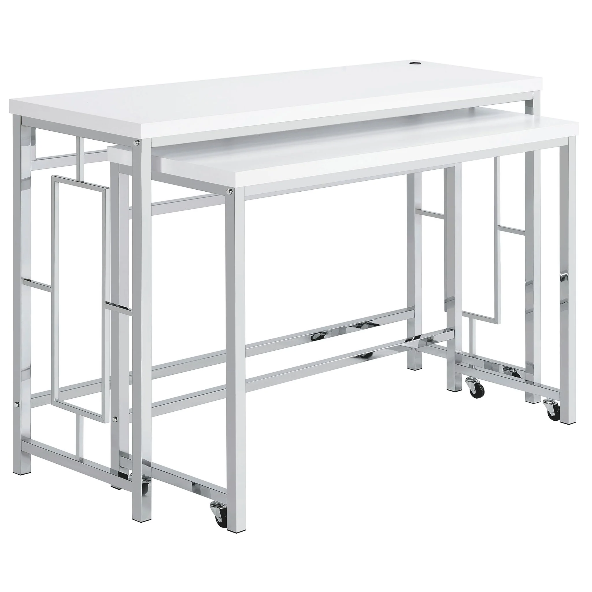 Jackson 4-piece Multipurpose Counter Height Table Set White - Image 3