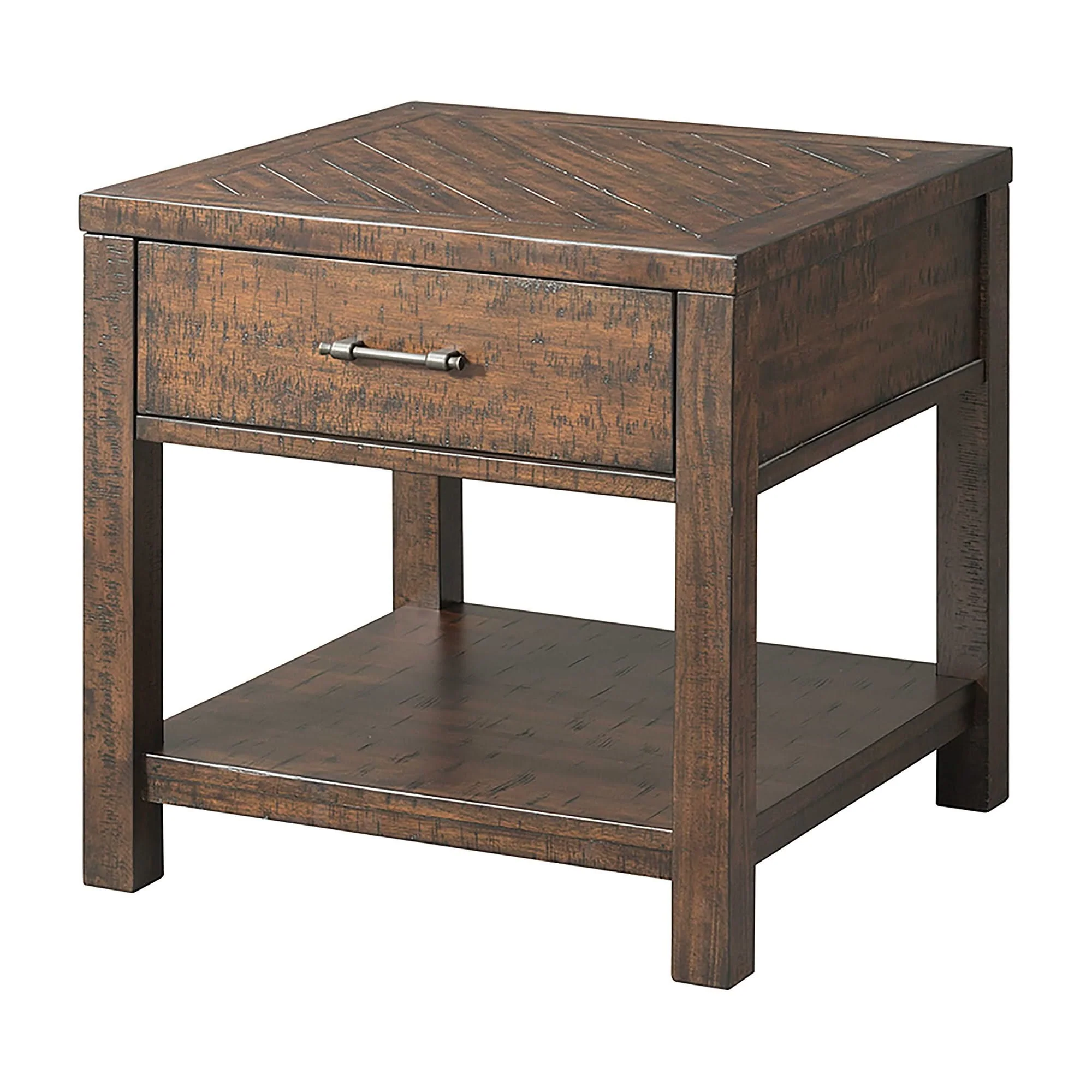 Jax - 3 Piece Occasional Table Set (Lift Top Coffee & Two End Tables) - Cherry - Image 4