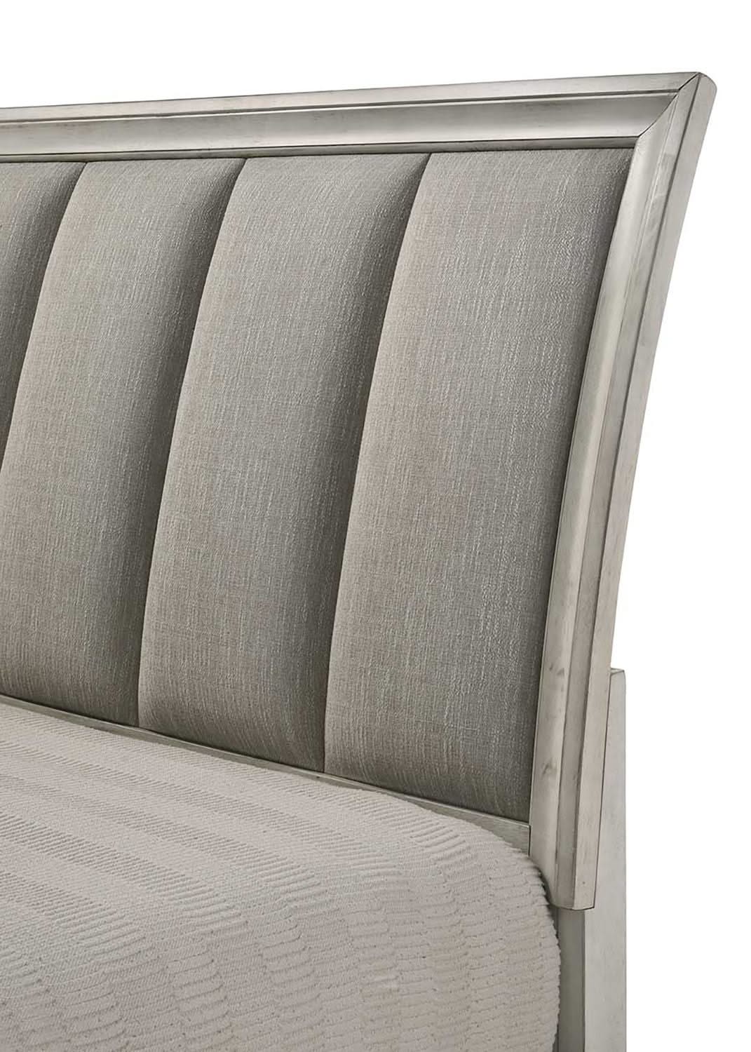 Jaymes - King 4 Piece Bedroom Set - White Mist - Image 2
