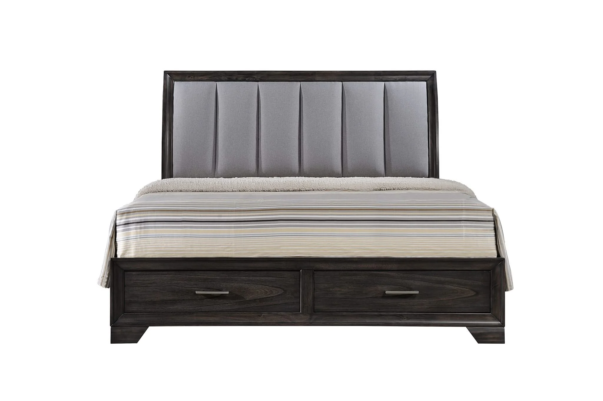 Jaymes - Queen 3 Piece Bedroom Set - Gray - Image 3