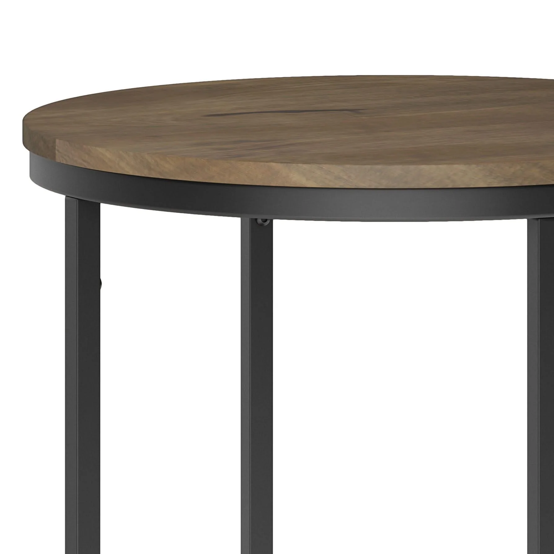 Jenna - Handcrafted Round Side Table - Image 3
