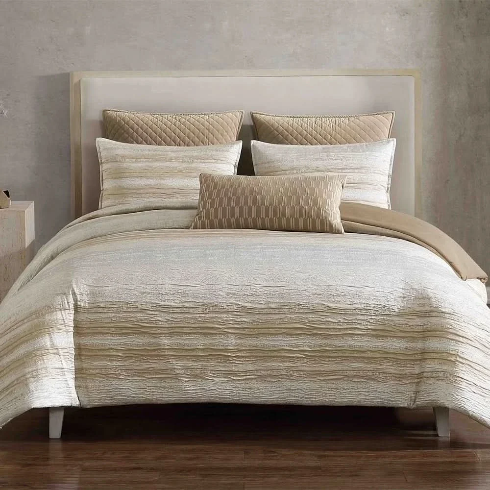 Jerry Queen or King 7PC Comforter Set with Euro Shams & Boudoir Pillow