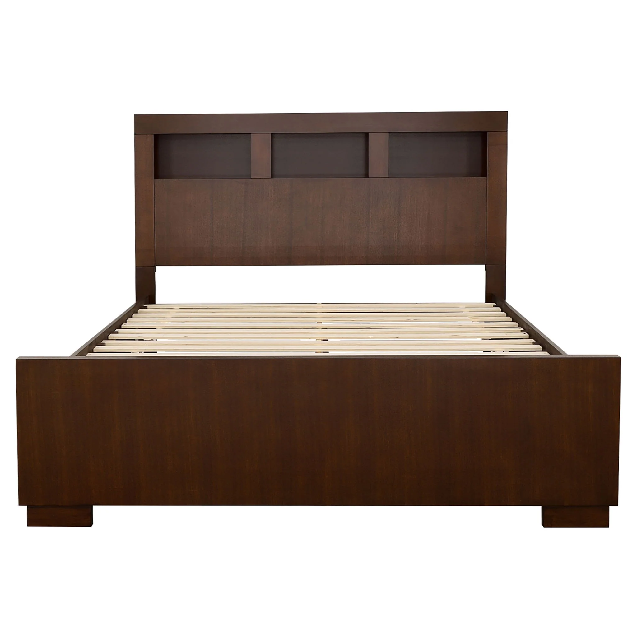 Jessica 4-piece California King Bedroom Set Cappuccino - Image 3