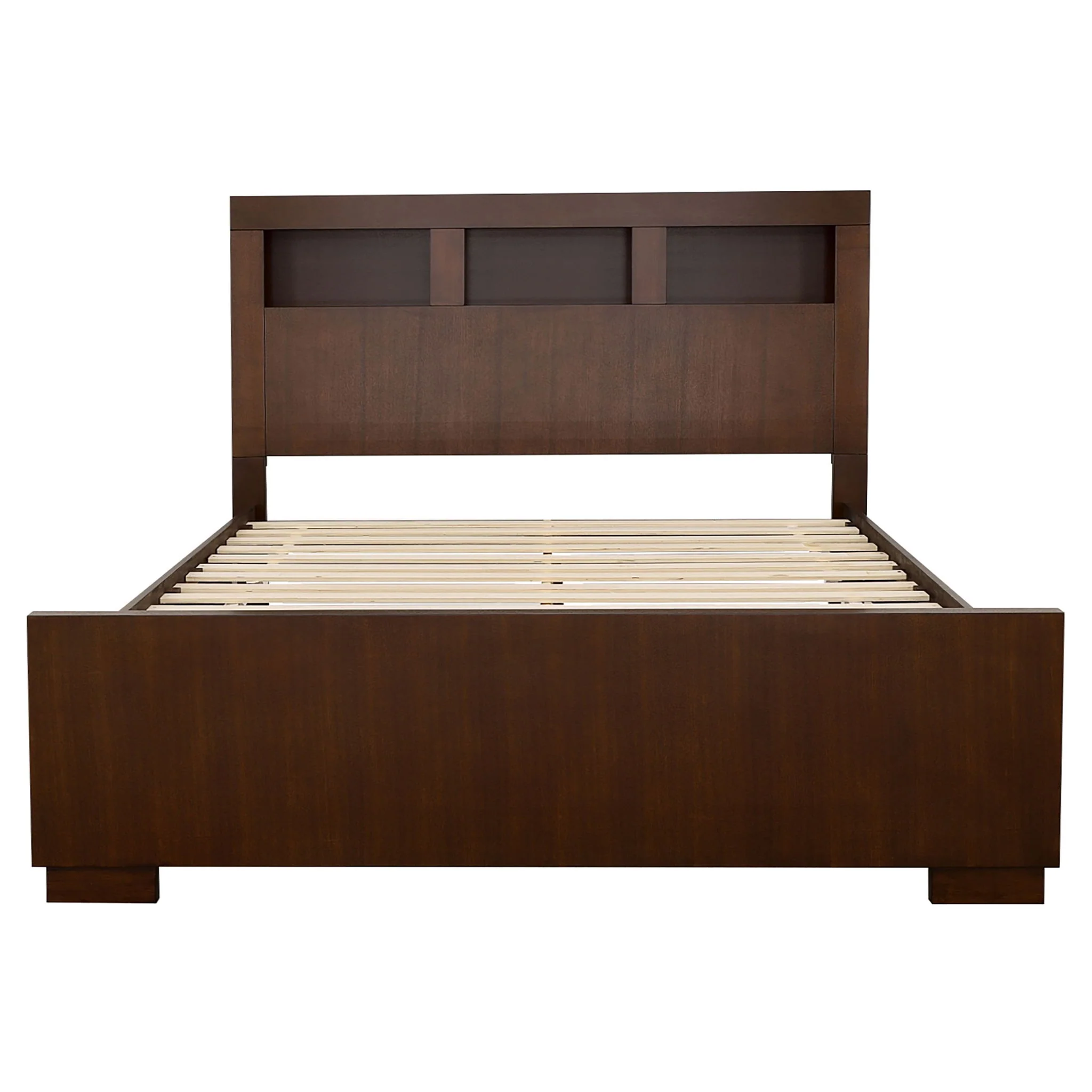 Jessica 4-piece Eastern King Bedroom Set Cappuccino - Image 3