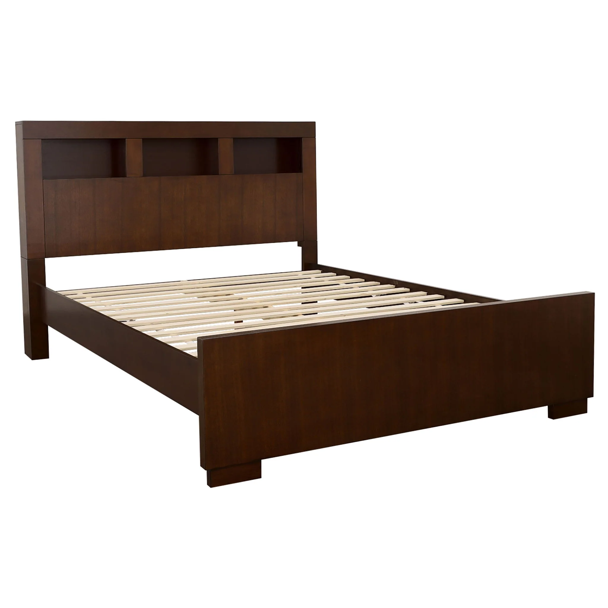 Jessica 4-piece Eastern King Bedroom Set Cappuccino - Image 4