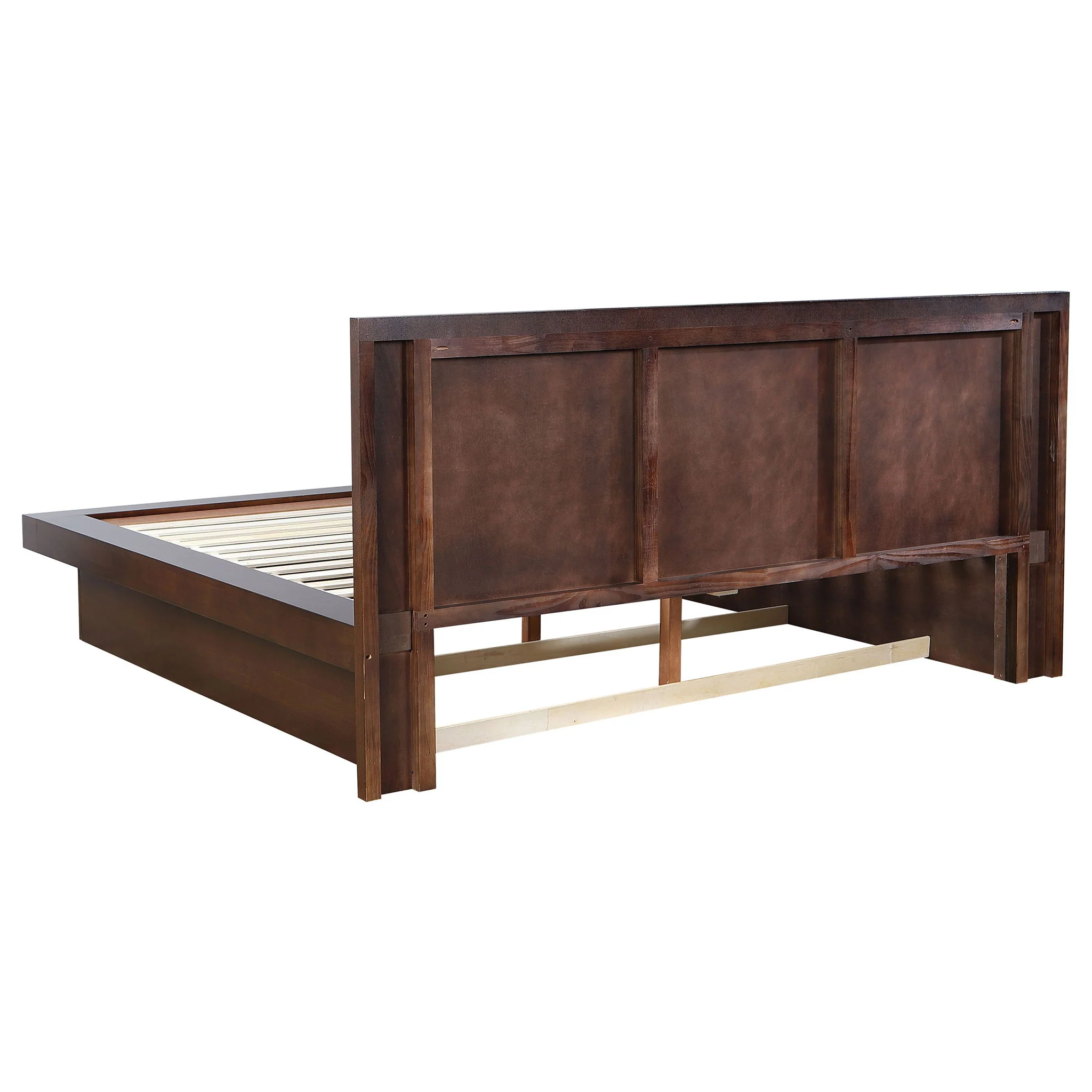 Jessica 5-piece Eastern King LED Bedroom Set Cappuccino - Image 3