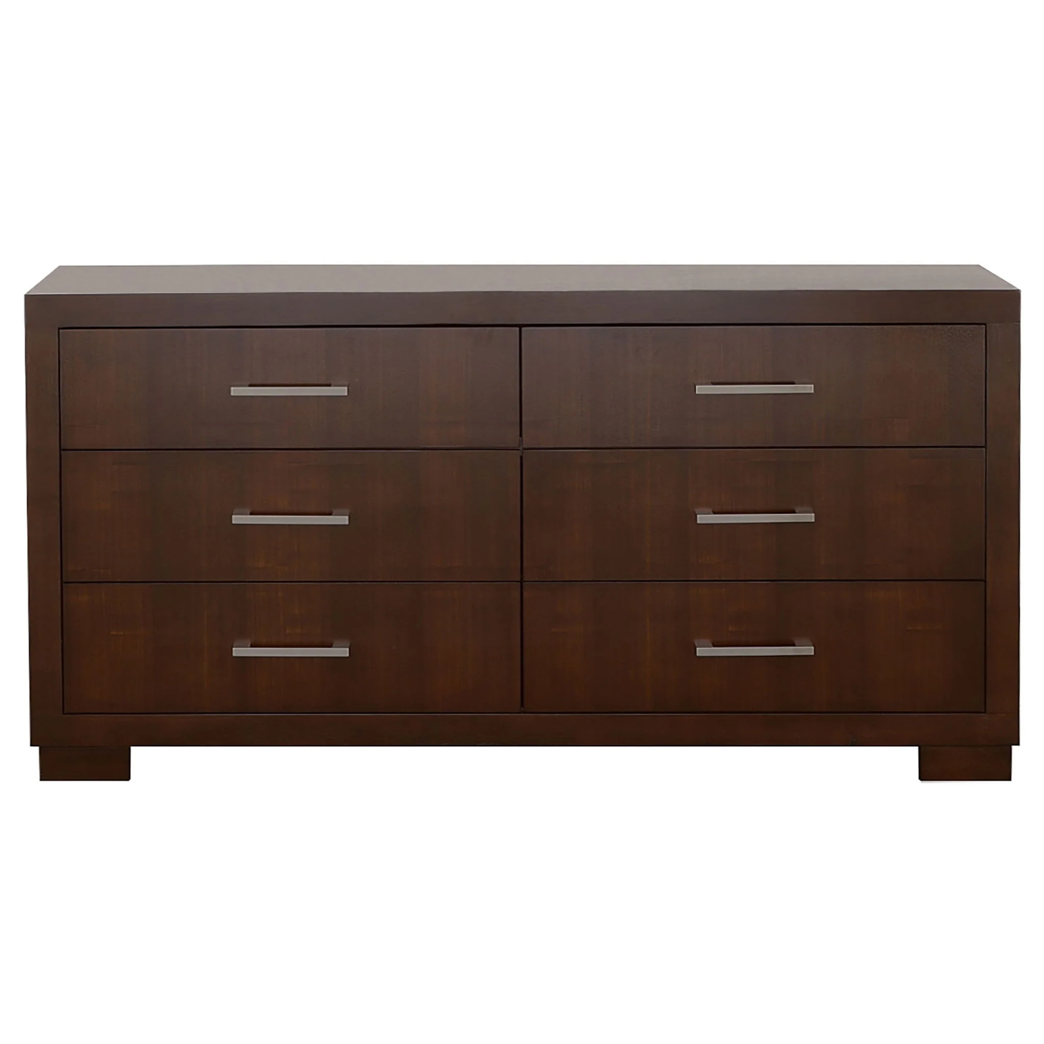 Jessica 6-drawer Dresser Cappuccino - Image 3