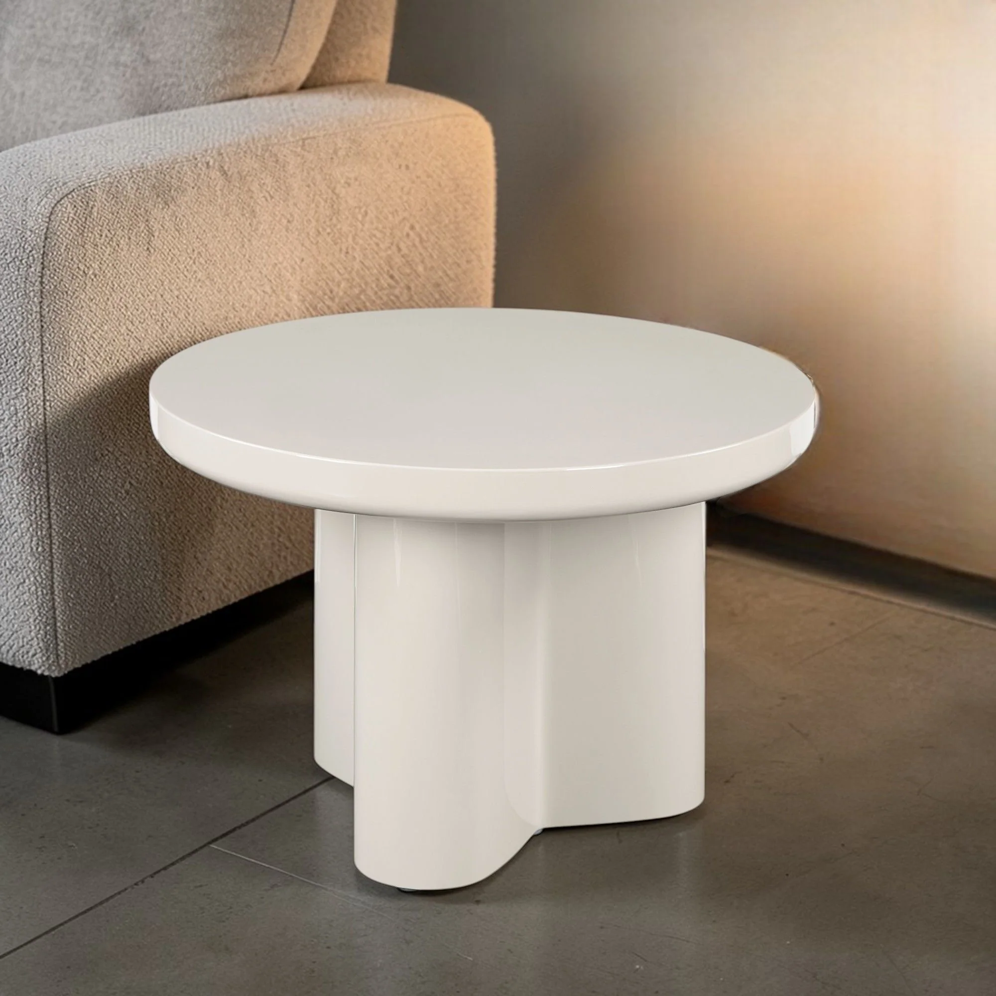 Joane - End Table - Light Gray - Image 4