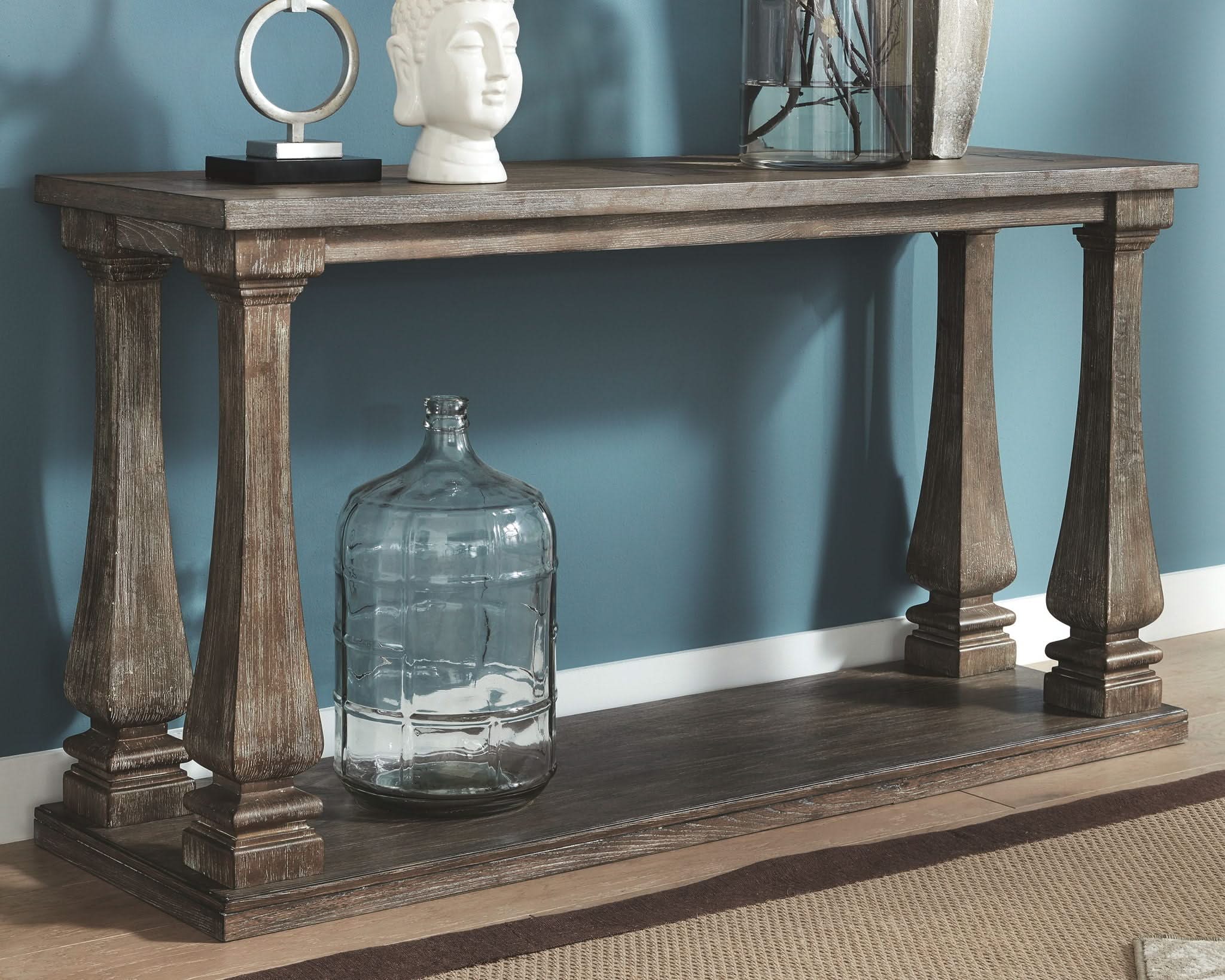 Johnelle - Sofa Table - Gray - Image 2