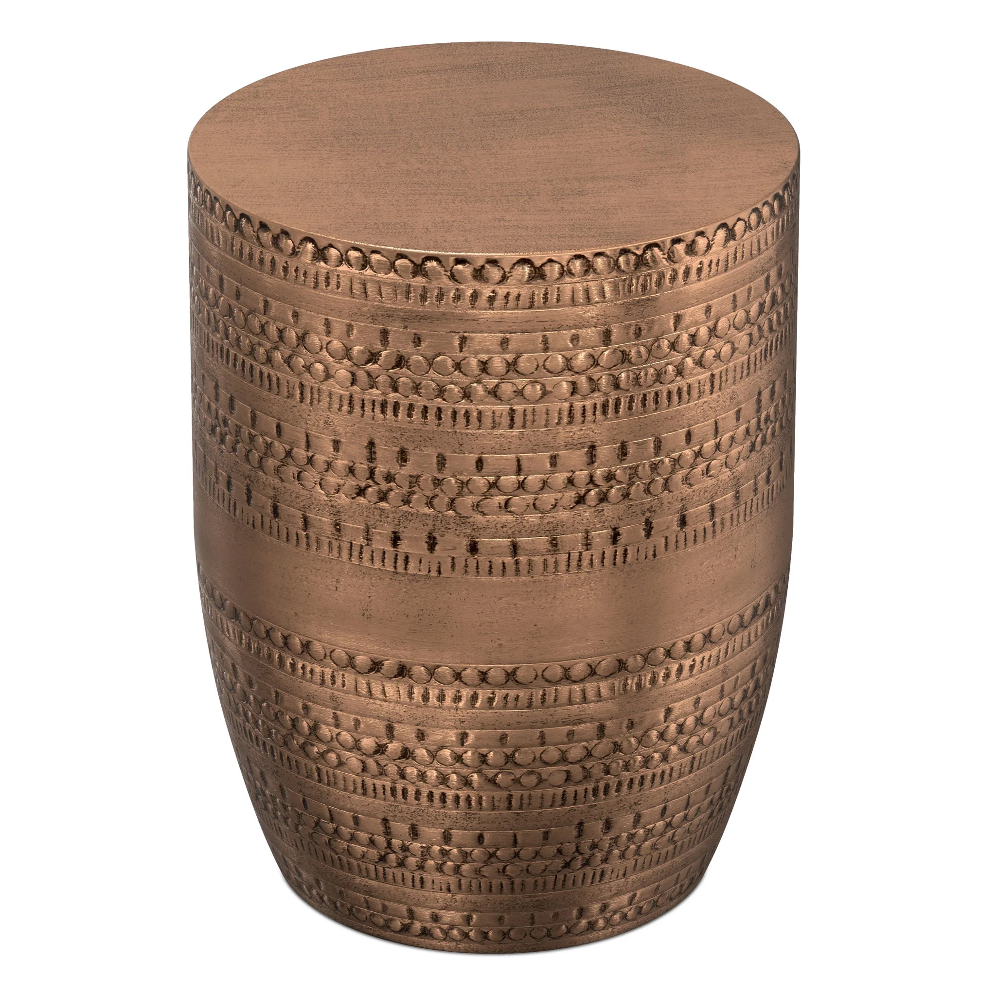Johnsen - Handcrafted Large Metal Accent Table - Image 3