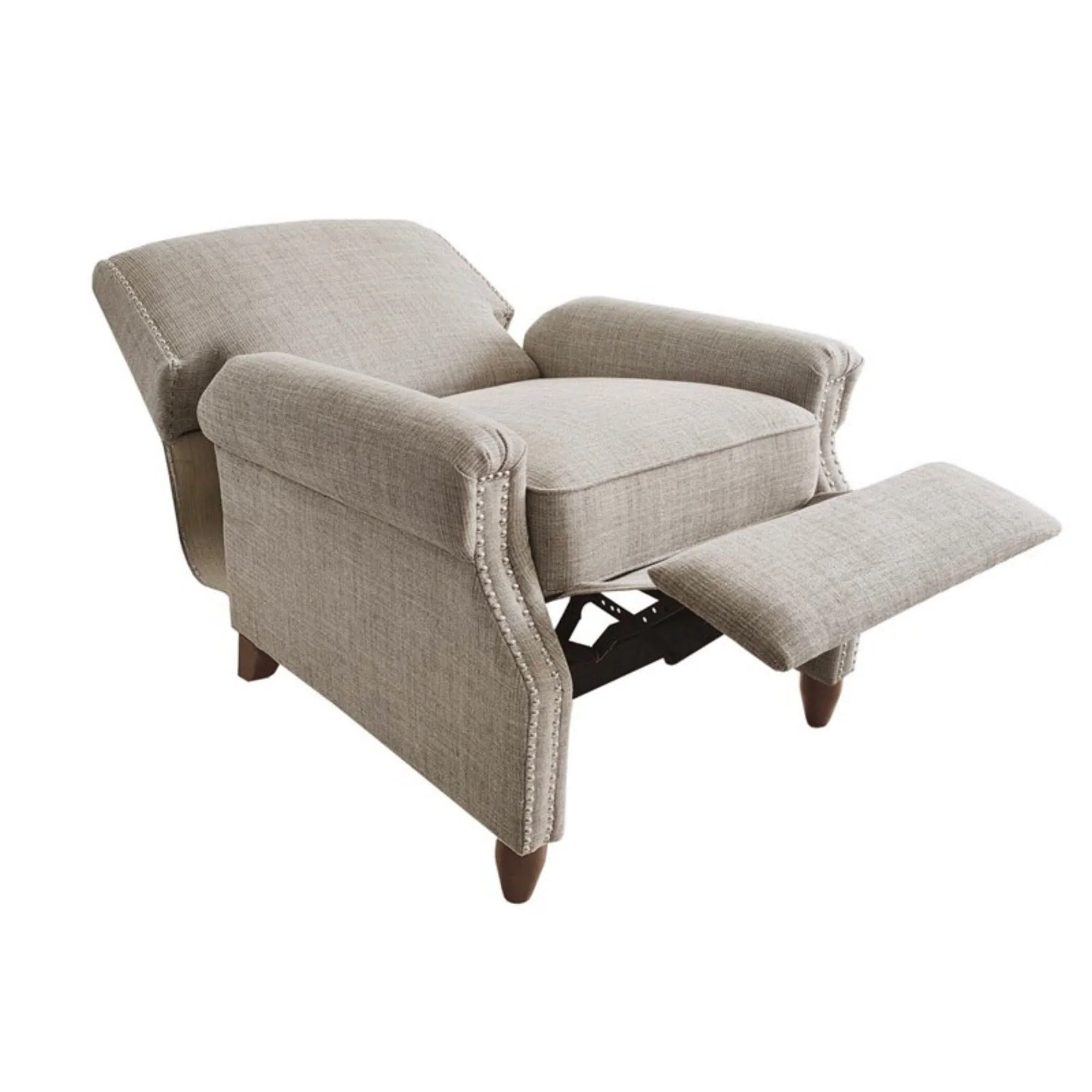 Julian - Push Back Recliner With Reclining Function - Sand - Image 4