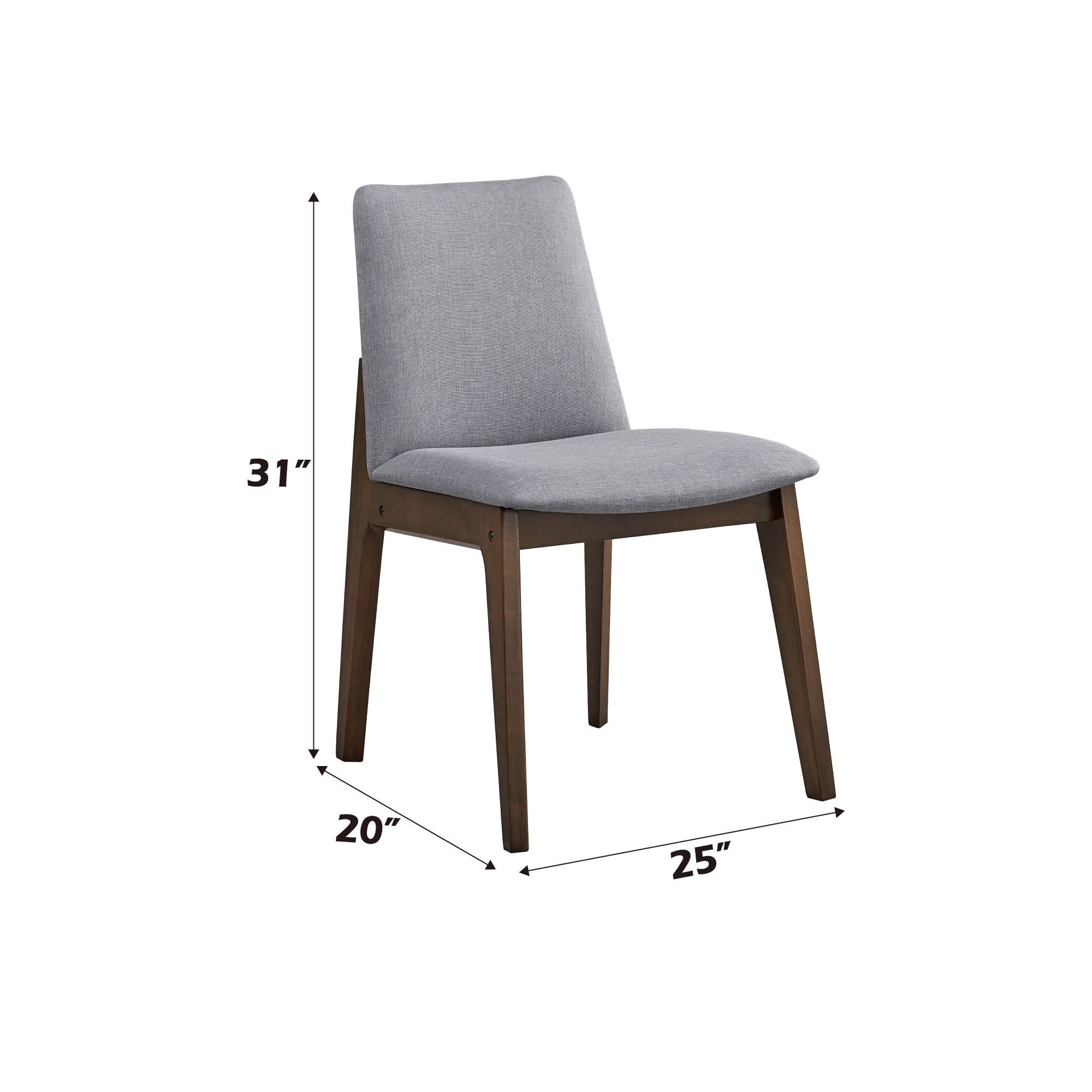Kaela - Side Chair (Set of 2) - Light Gray - Image 2