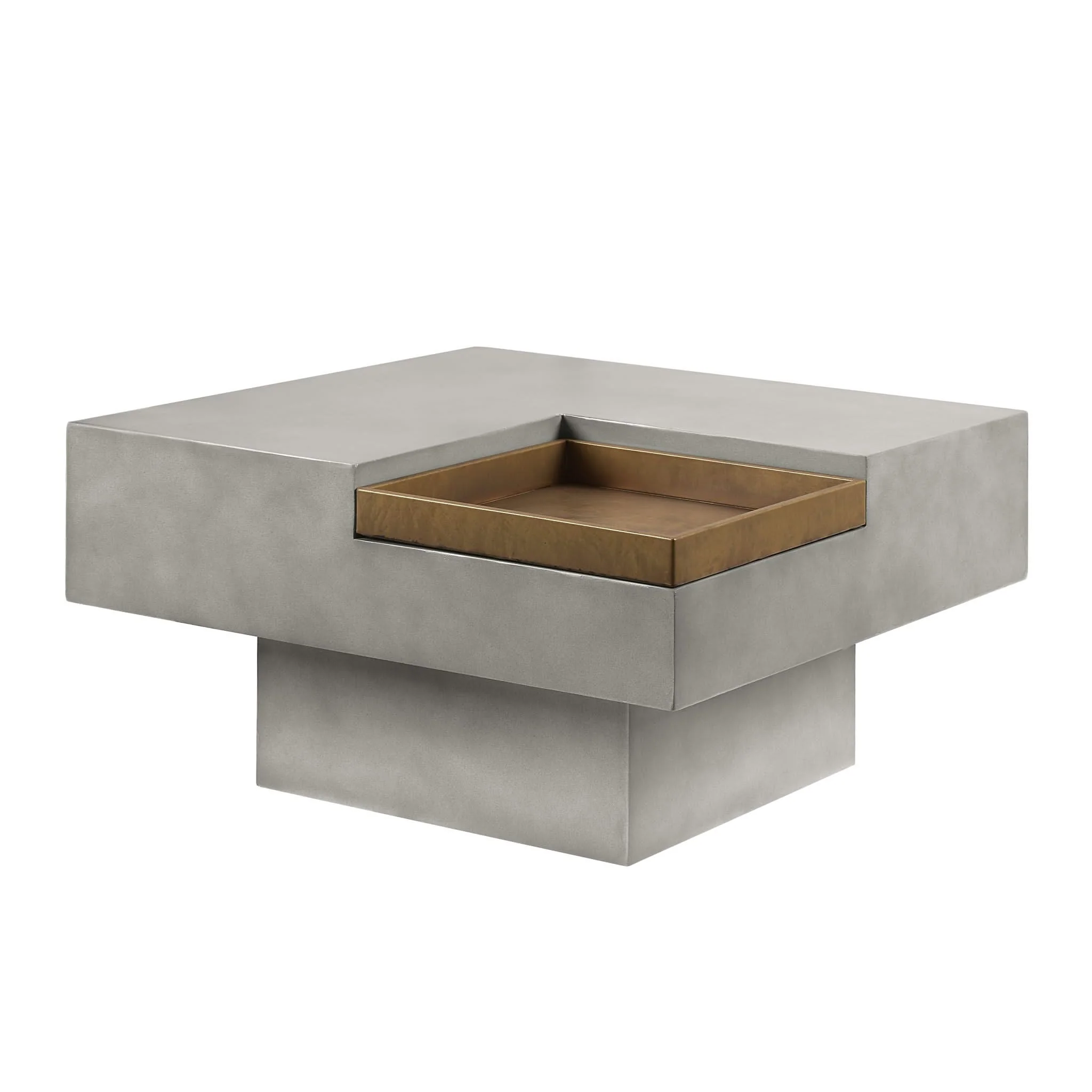 Kailano - Weathered Table - Gray - Image 2